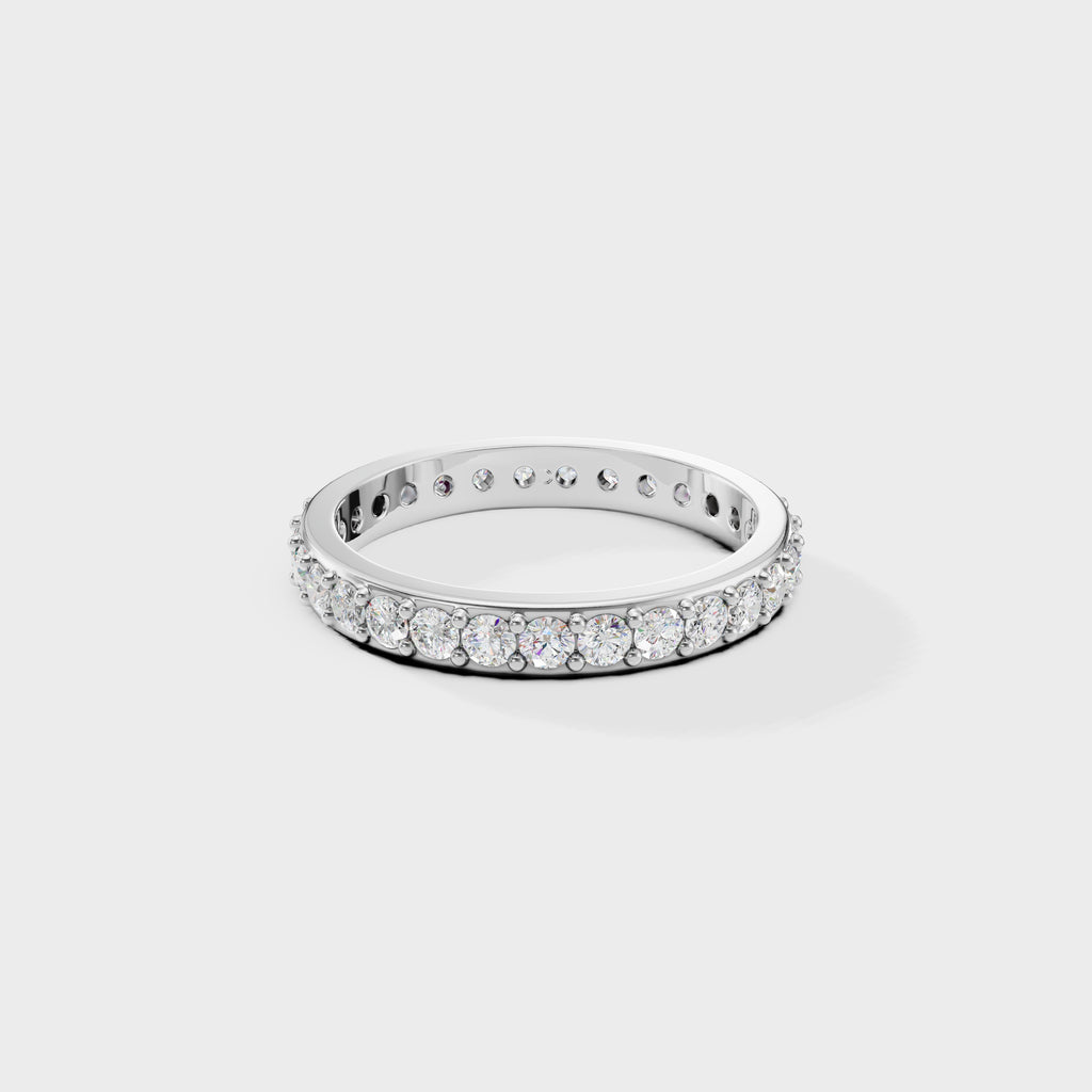 Channel Set Diamond Eternity Band