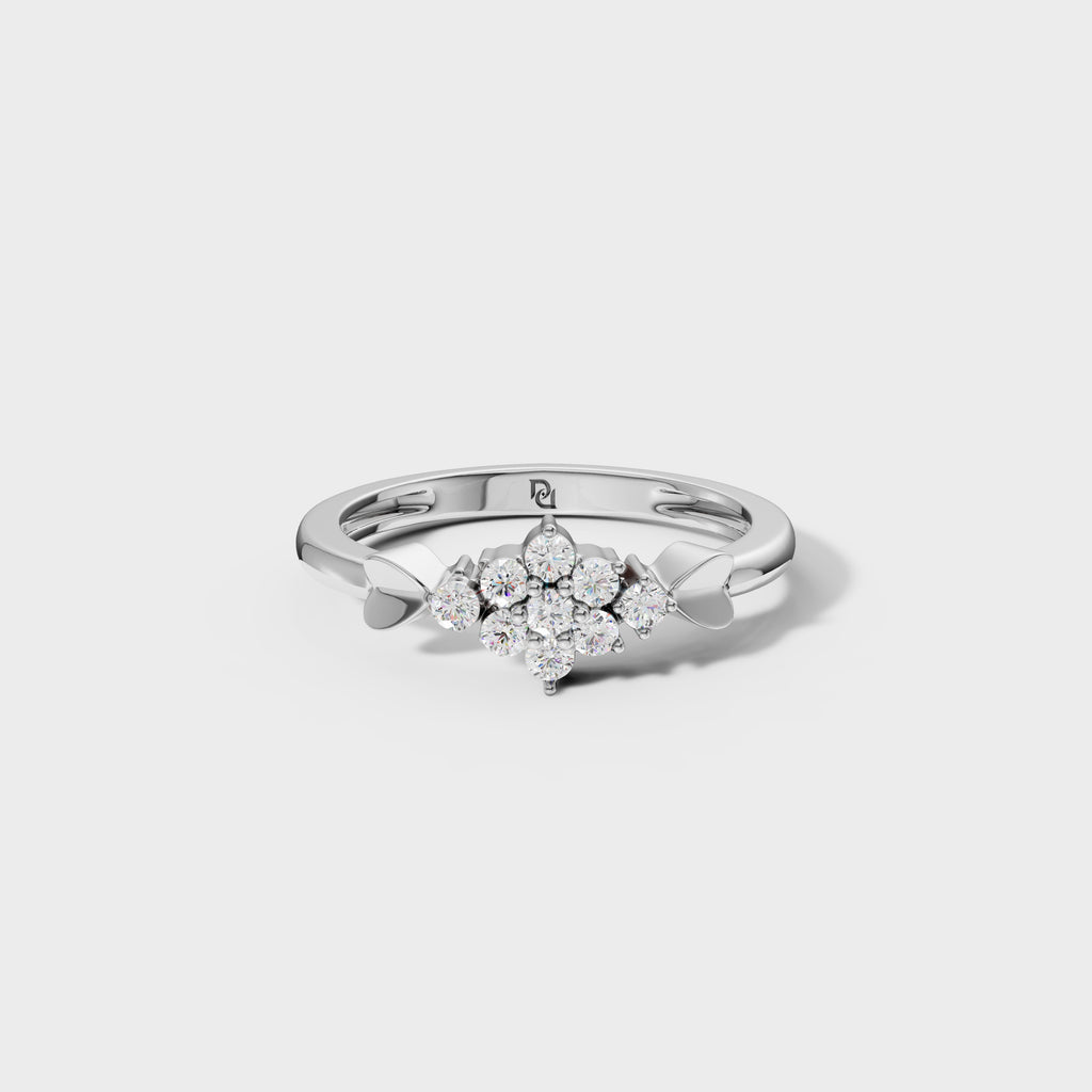 Diamond Bloom Ring
