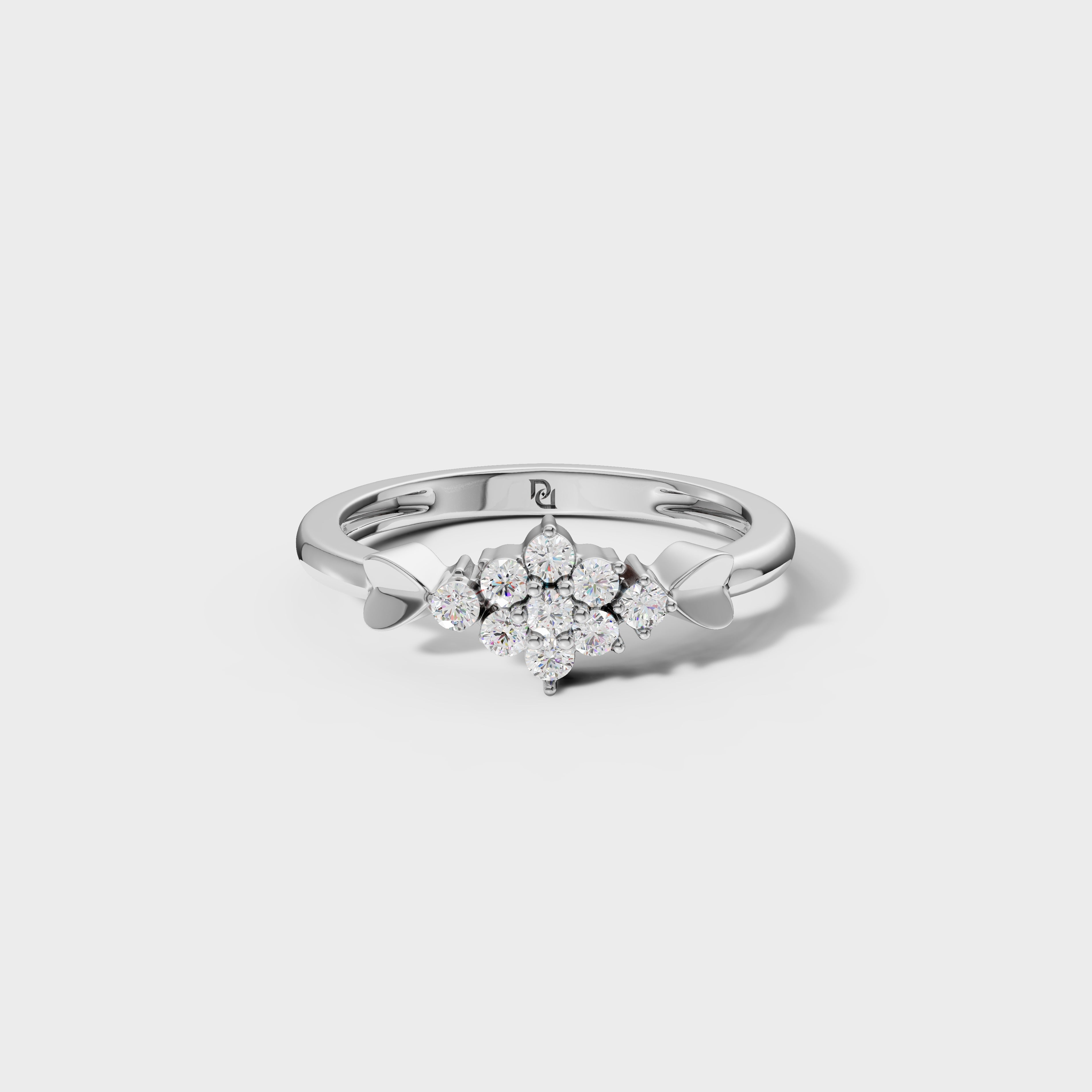 Diamond Bloom Ring