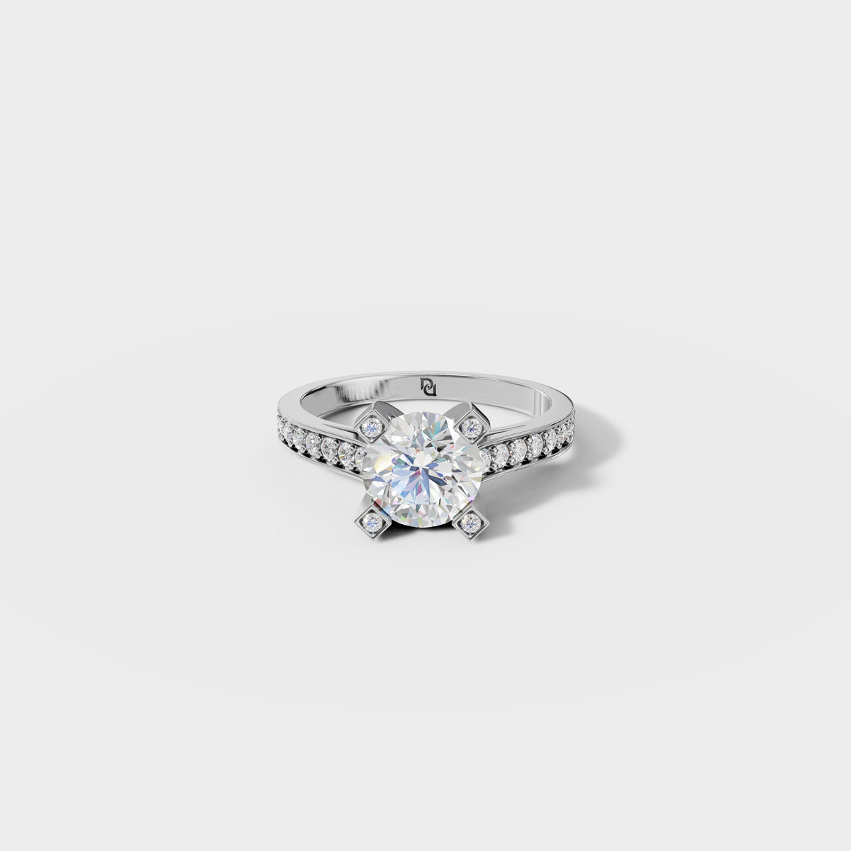 1.50ct Ethical Round Engagement Ring