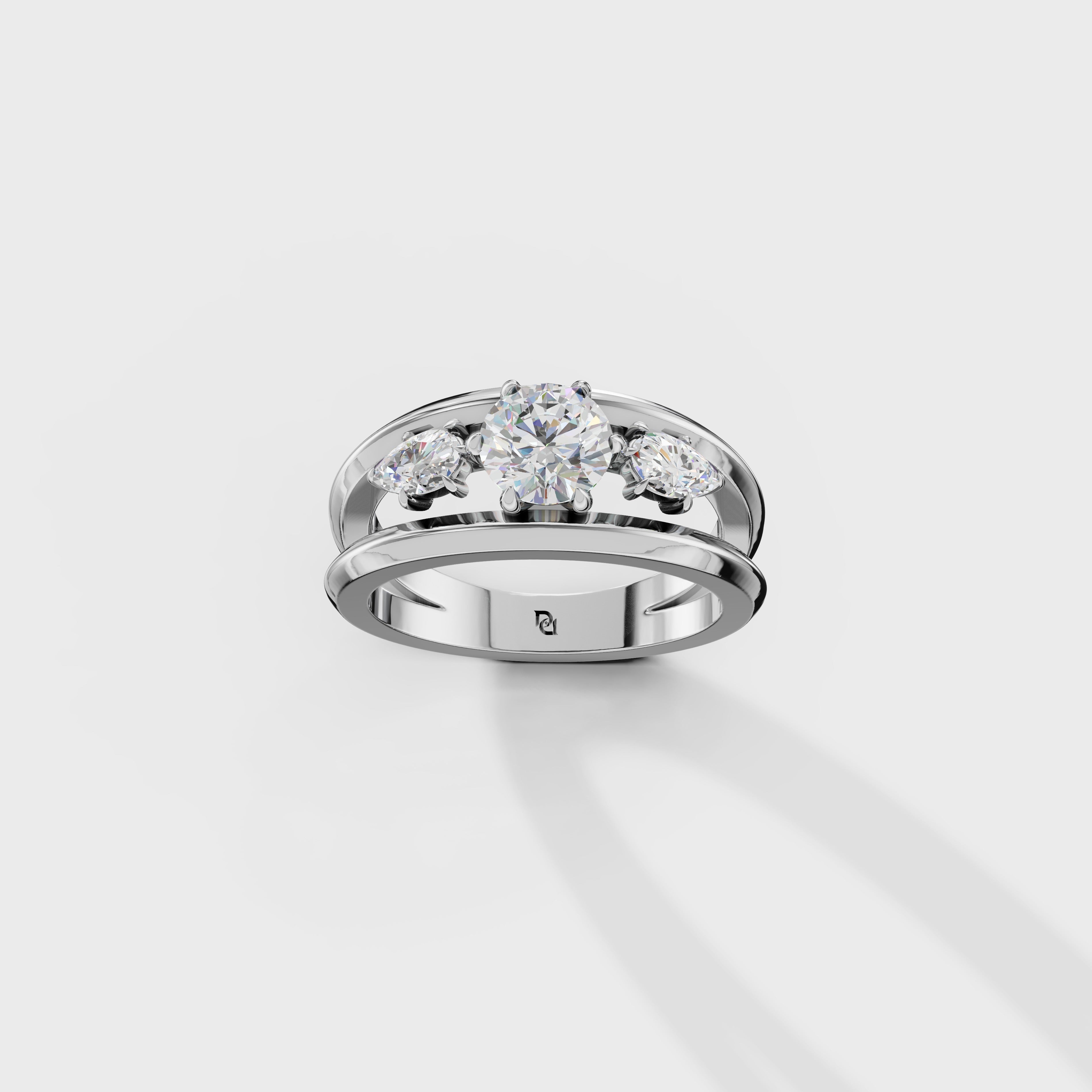 The Harmony Trio Ring