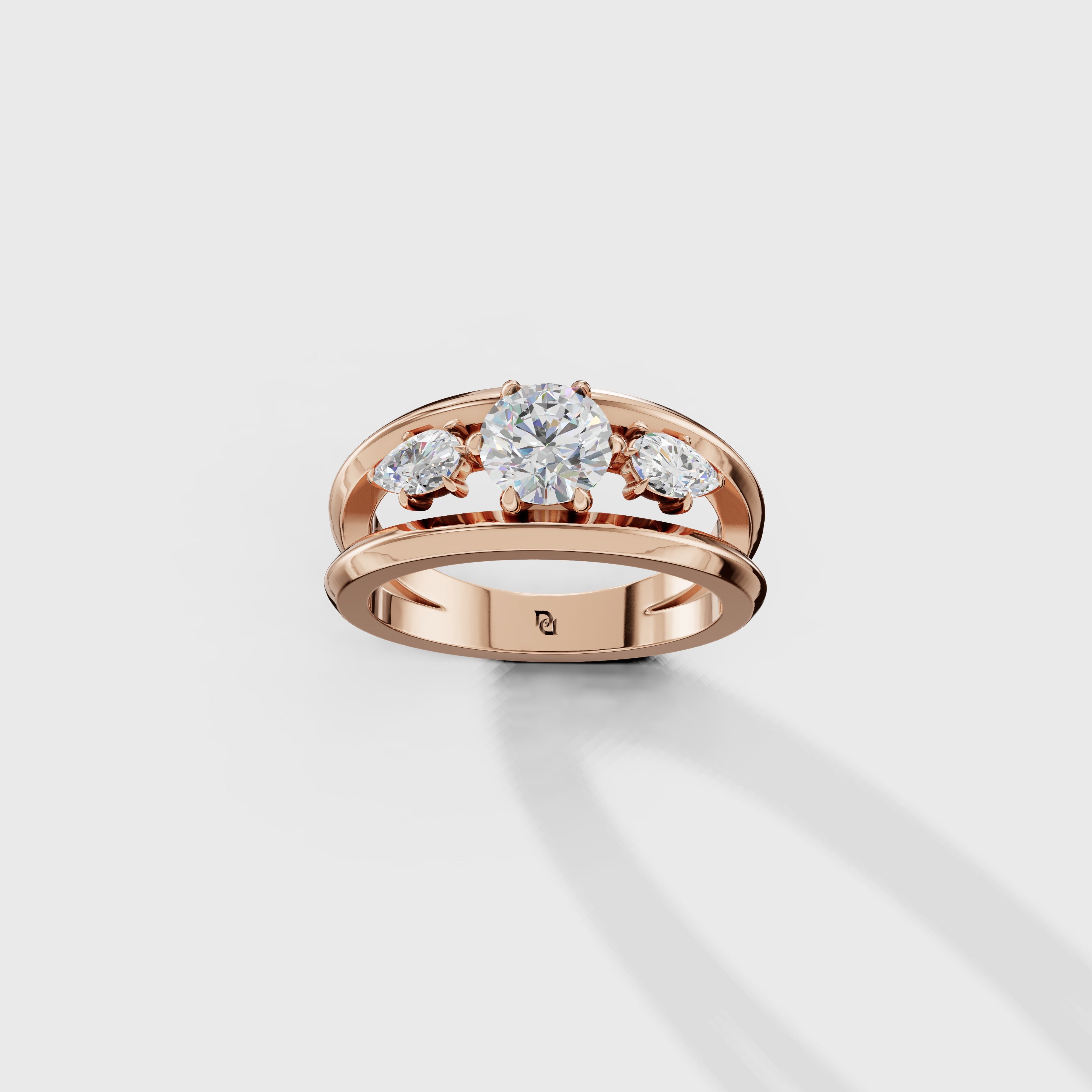 The Harmony Trio Ring