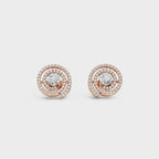 Spiral Radiance Diamond Studs