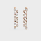 Waterfall Diamond Drop Earrings