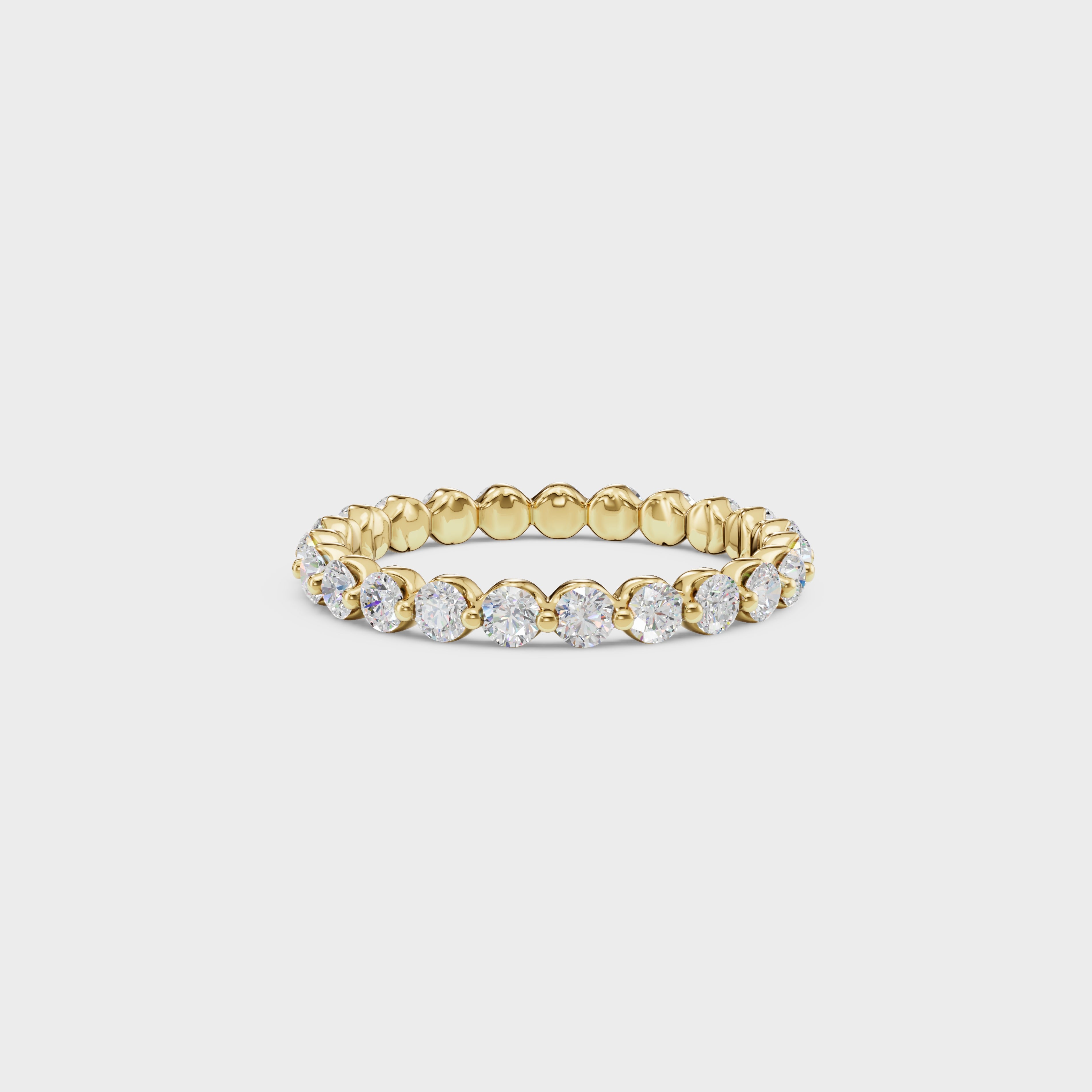 Brilliant Round Diamond Eternity Ring