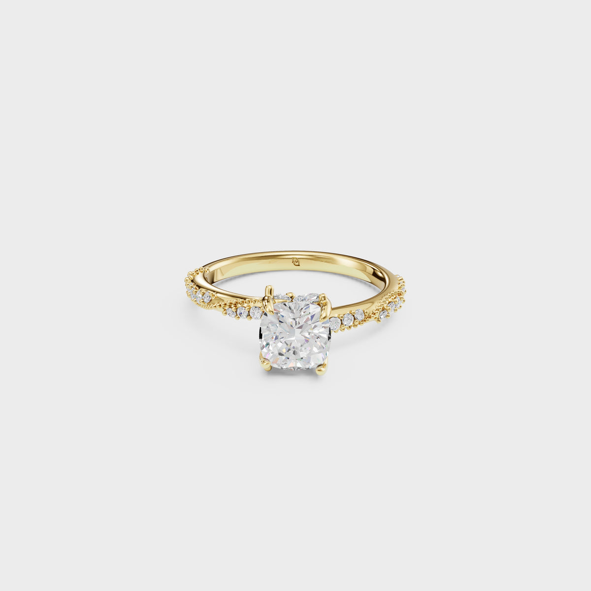 Petite 1.25ct Diamond Engagement ring