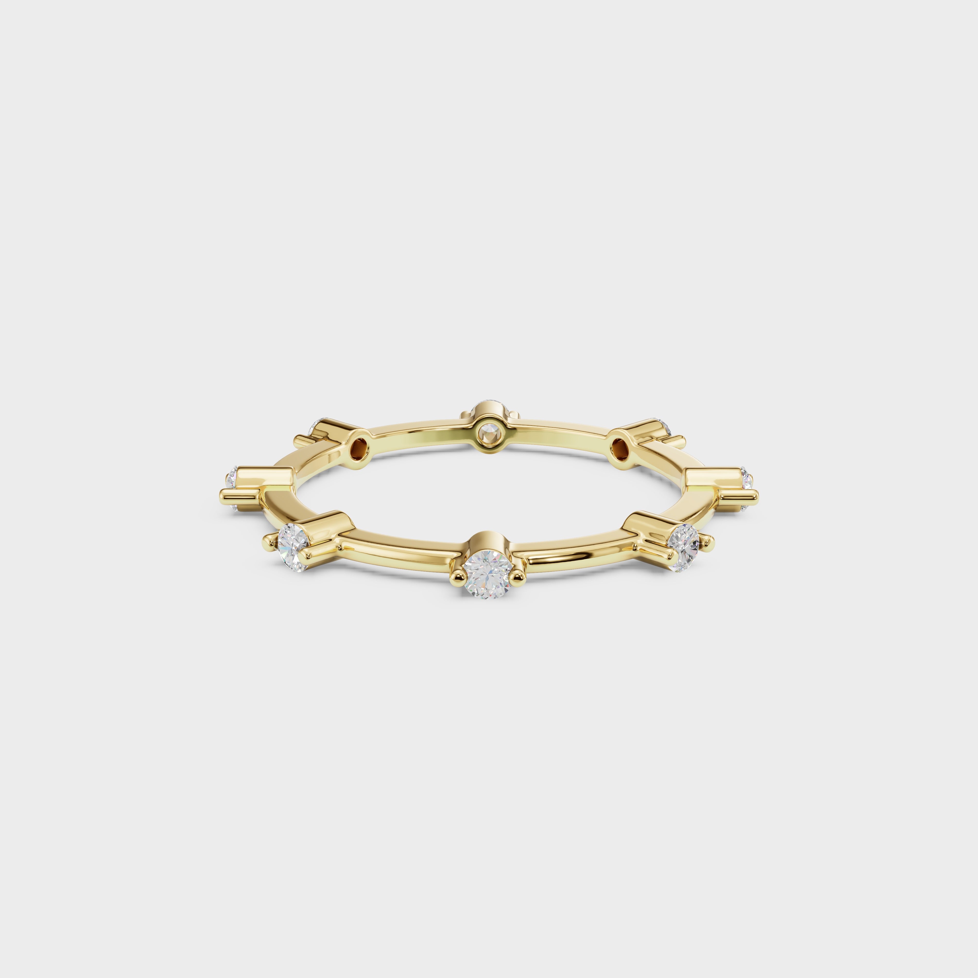 Dainty Diamond Stacking Ring