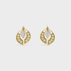 Marquise Cut 2 in 1 Stud And Drops