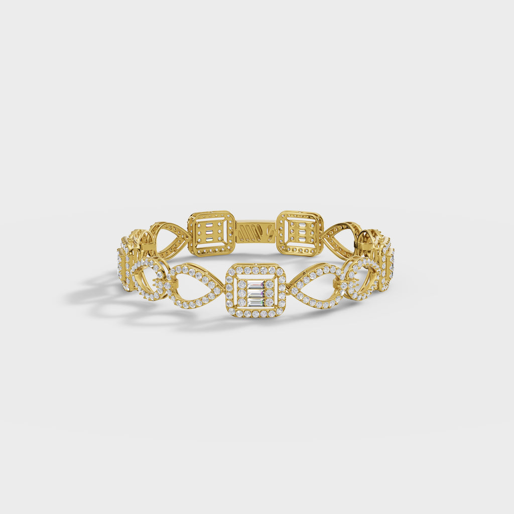 Quadrille Diamond Bracelet