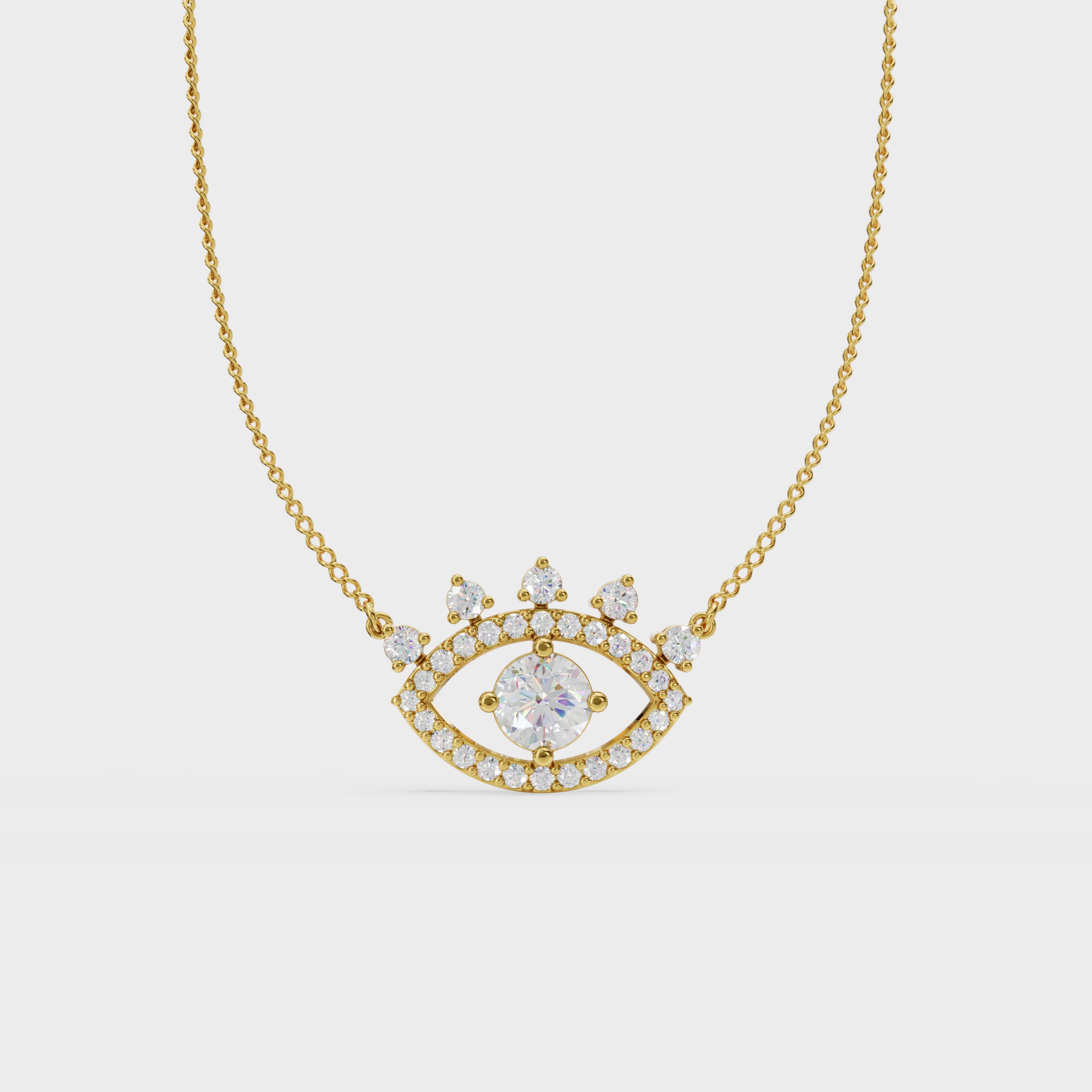 Protective Evil Eye Pendant