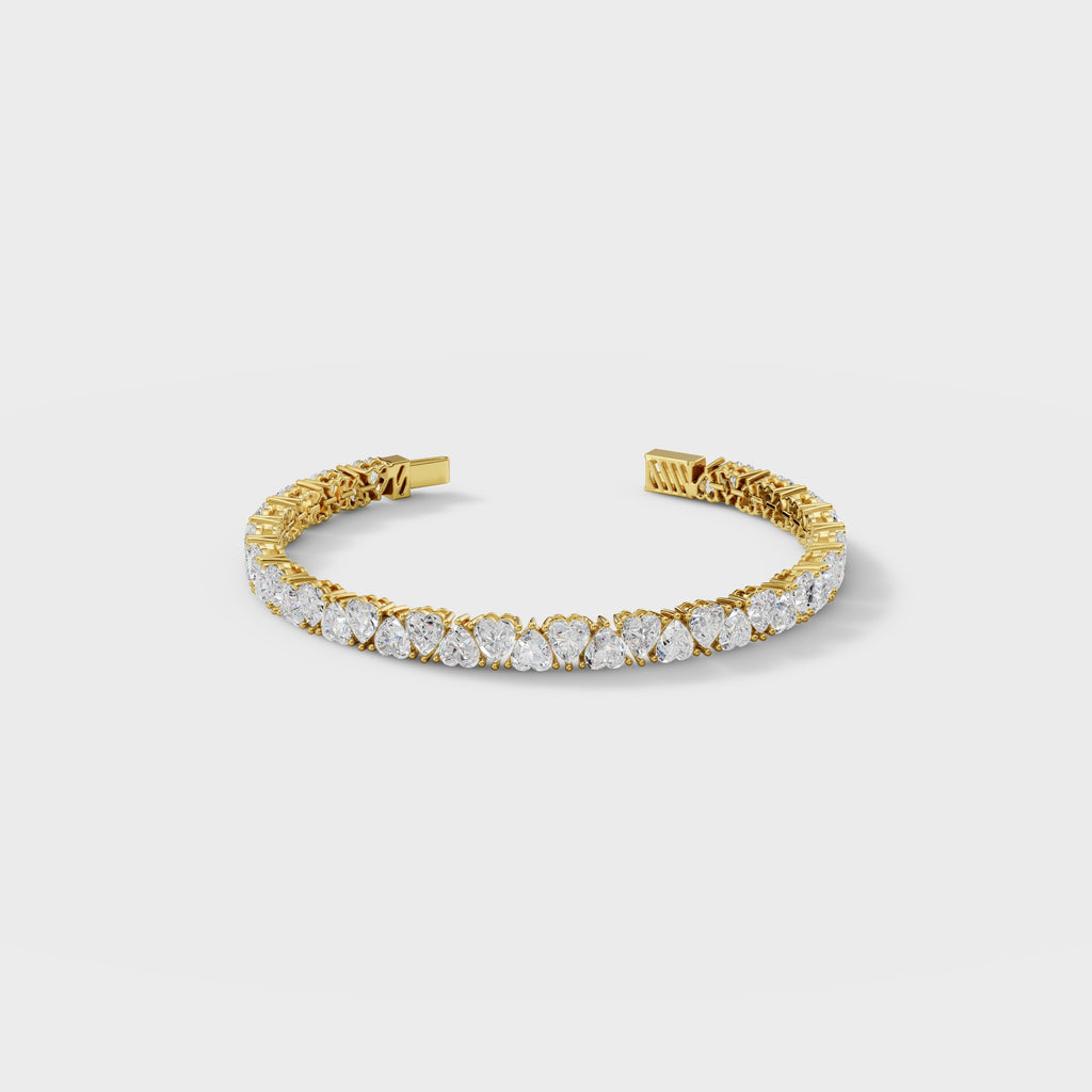 Heart On My Sleev Diamond Bracelet