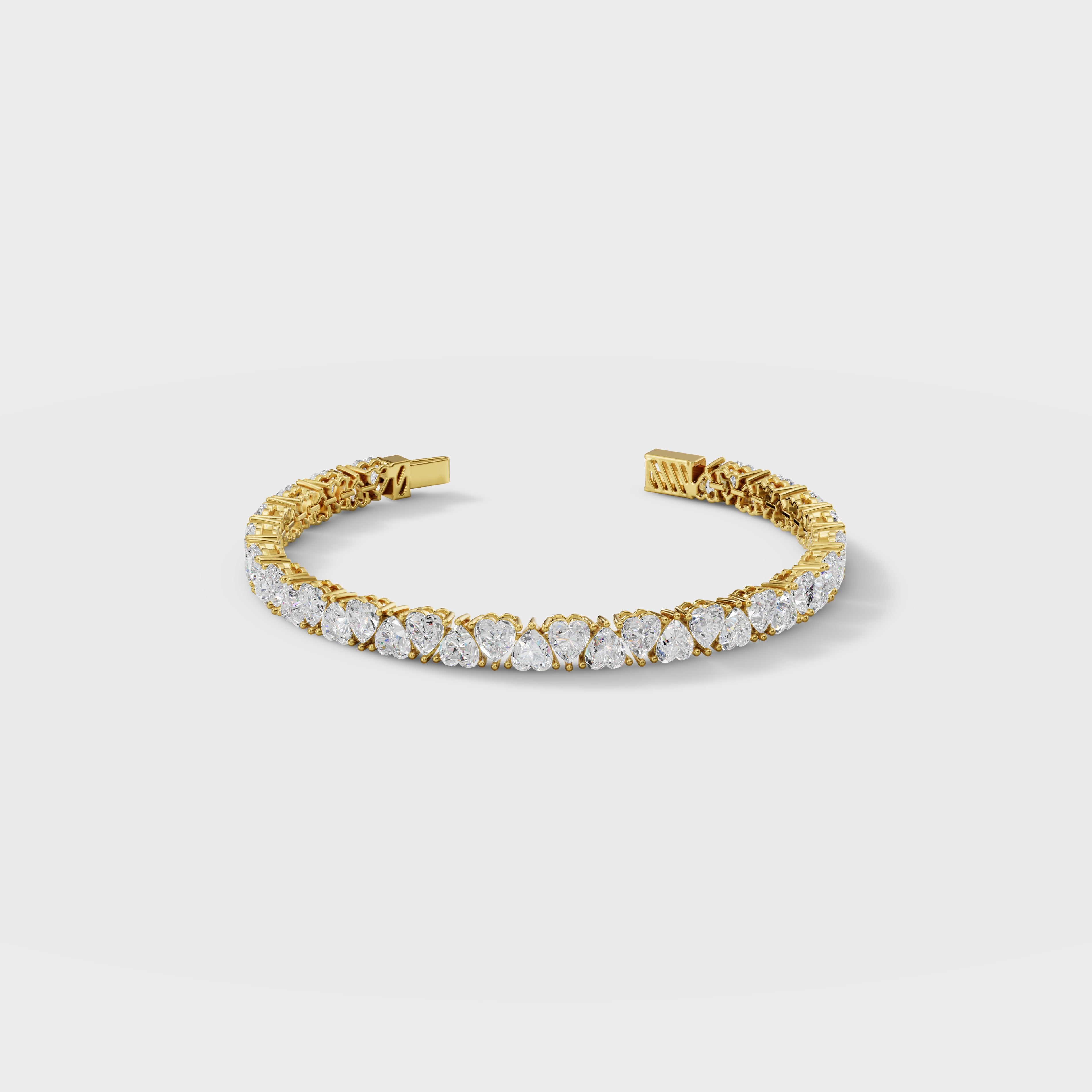 Heart On My Sleev Diamond Bracelet