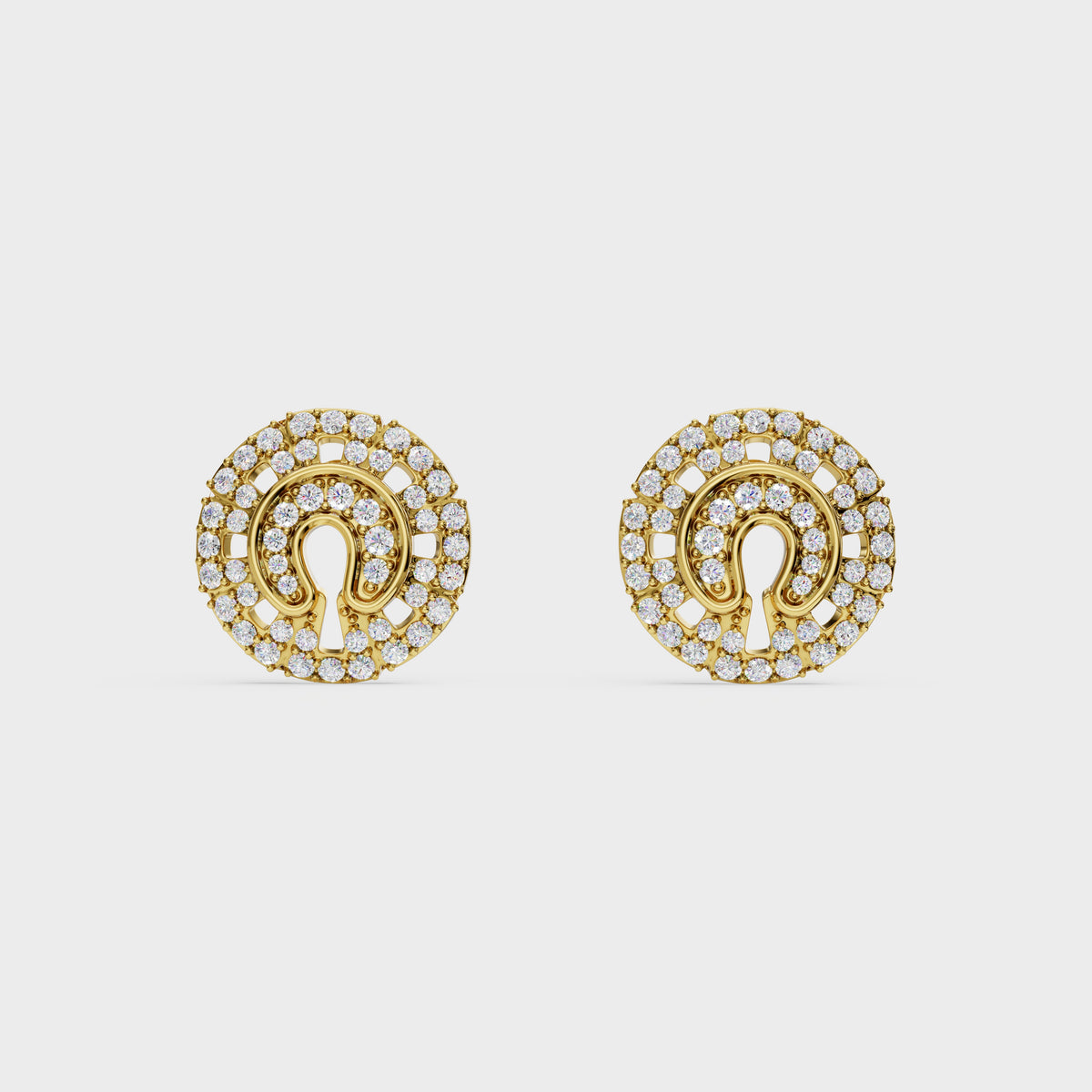 Sunburst Bloom Diamond Earrings