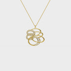 Figure Dual Swirl Pendant