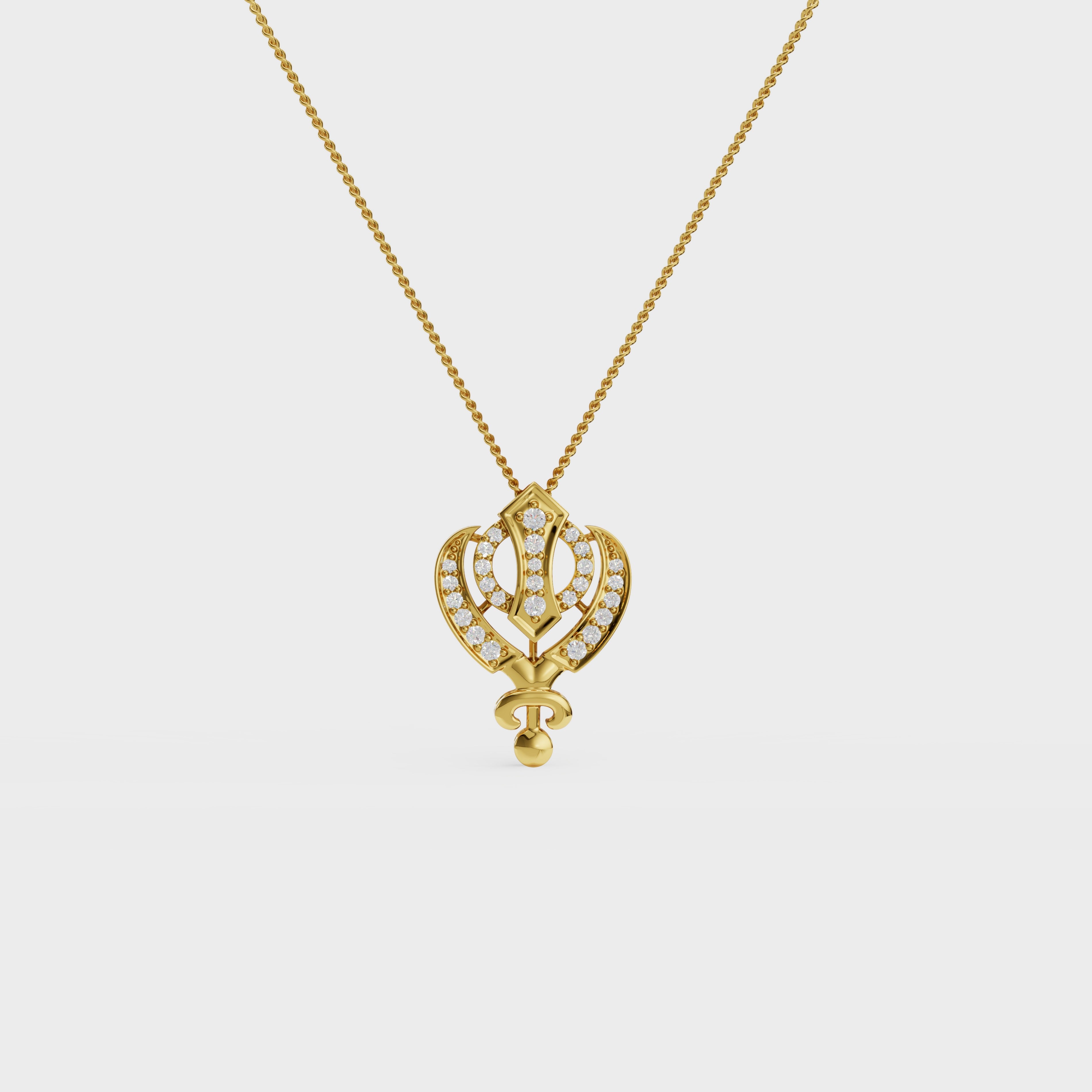 Spiritual SIKH Warrior Pendant