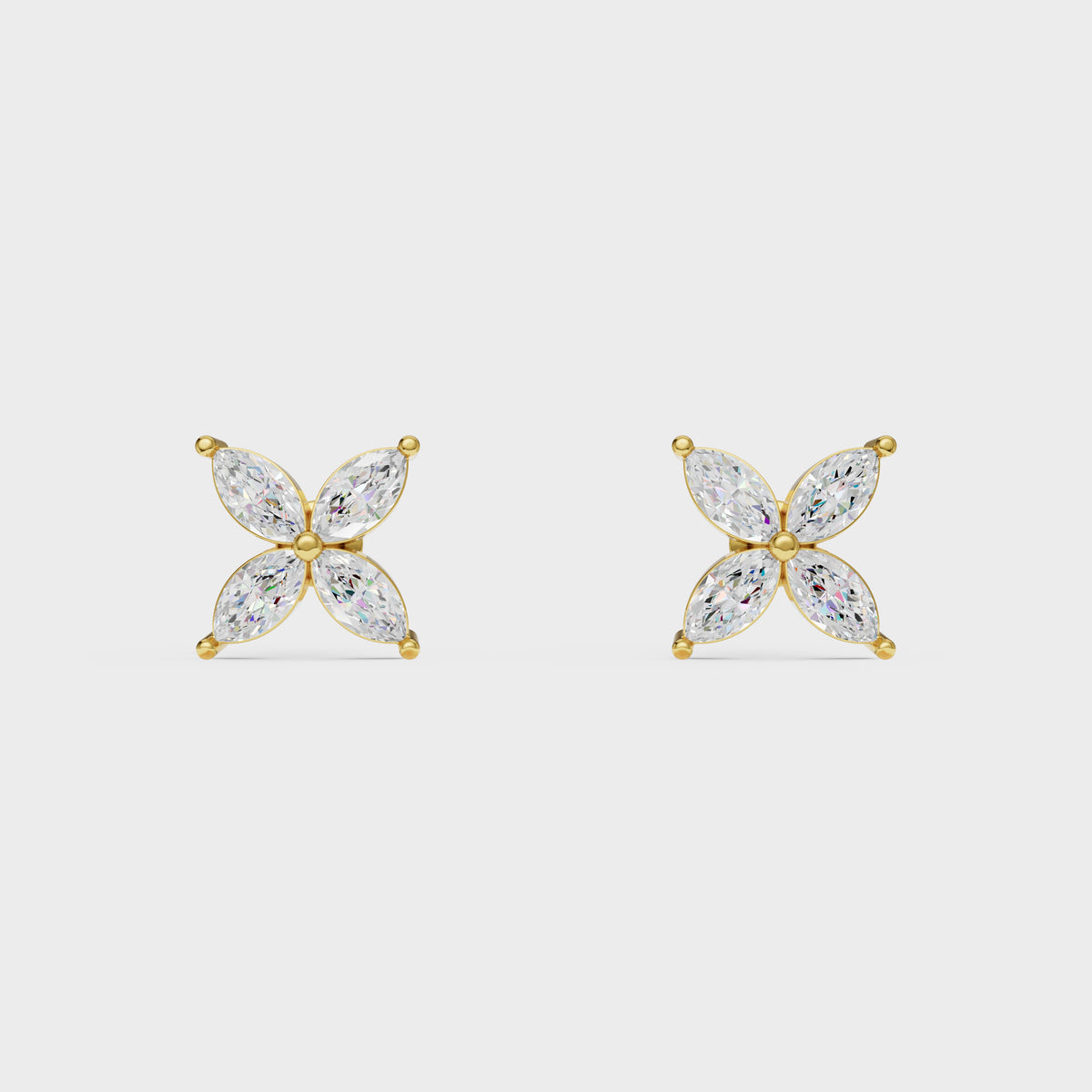 Marquise Cut Studs Earrings