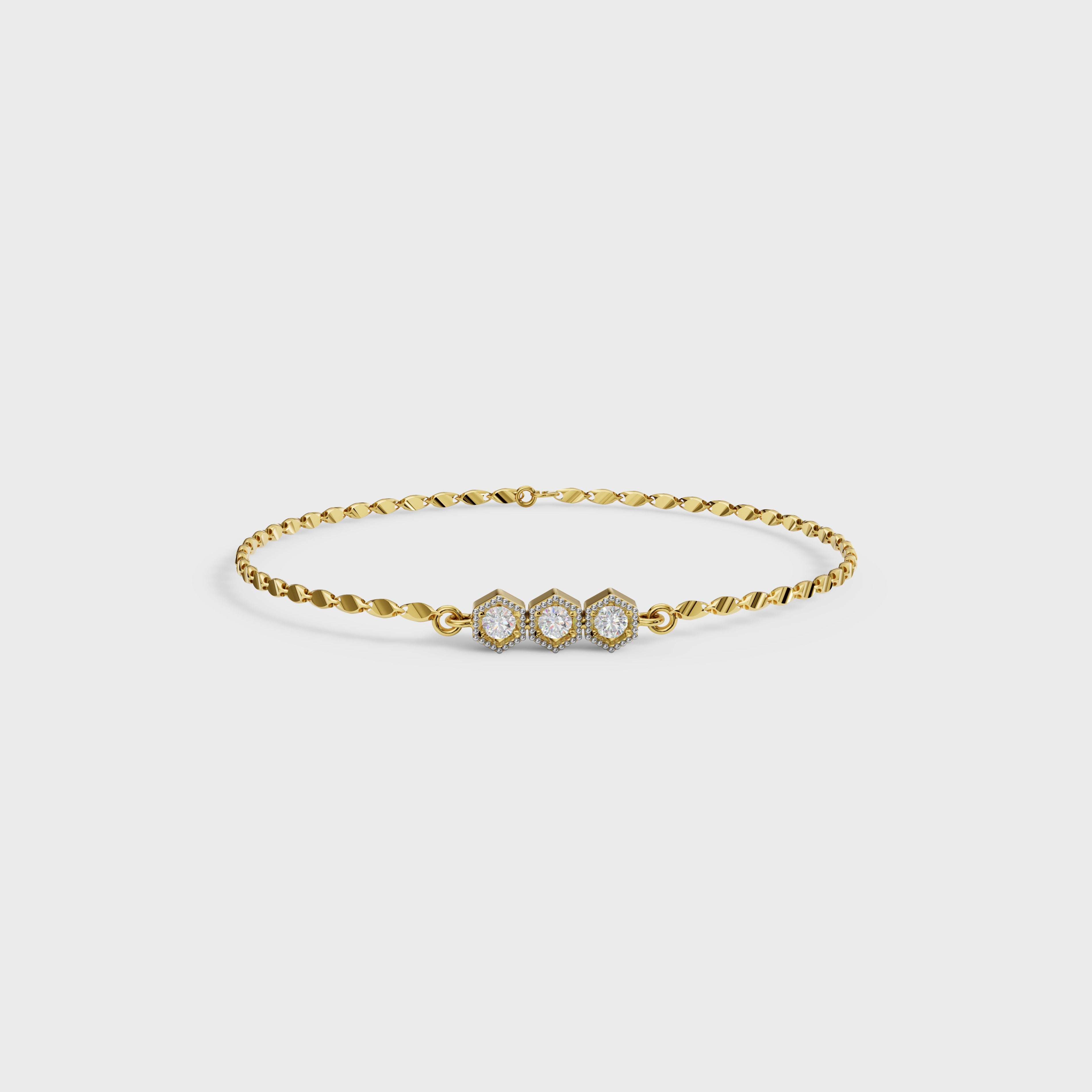 Dainty Diamond Bracelet