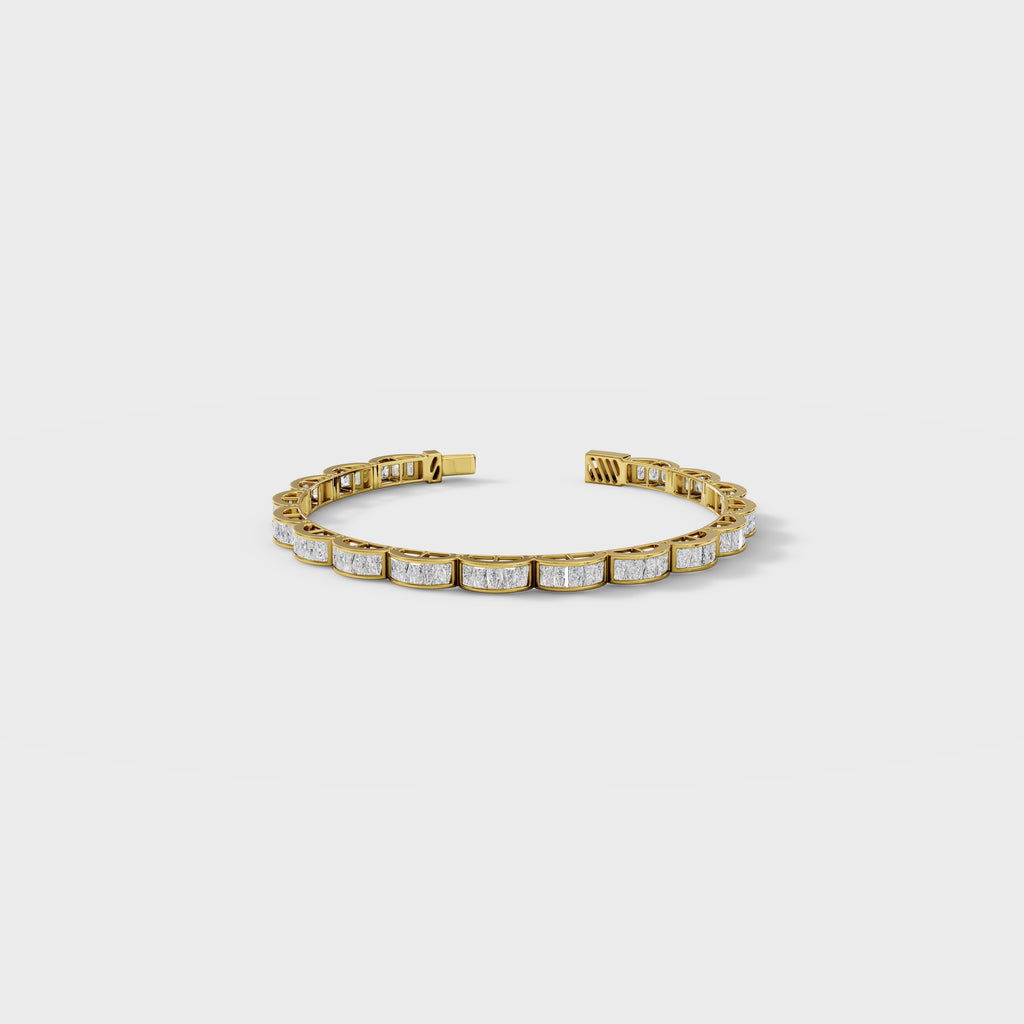 The Baguette Cut Brilliance Bracelet