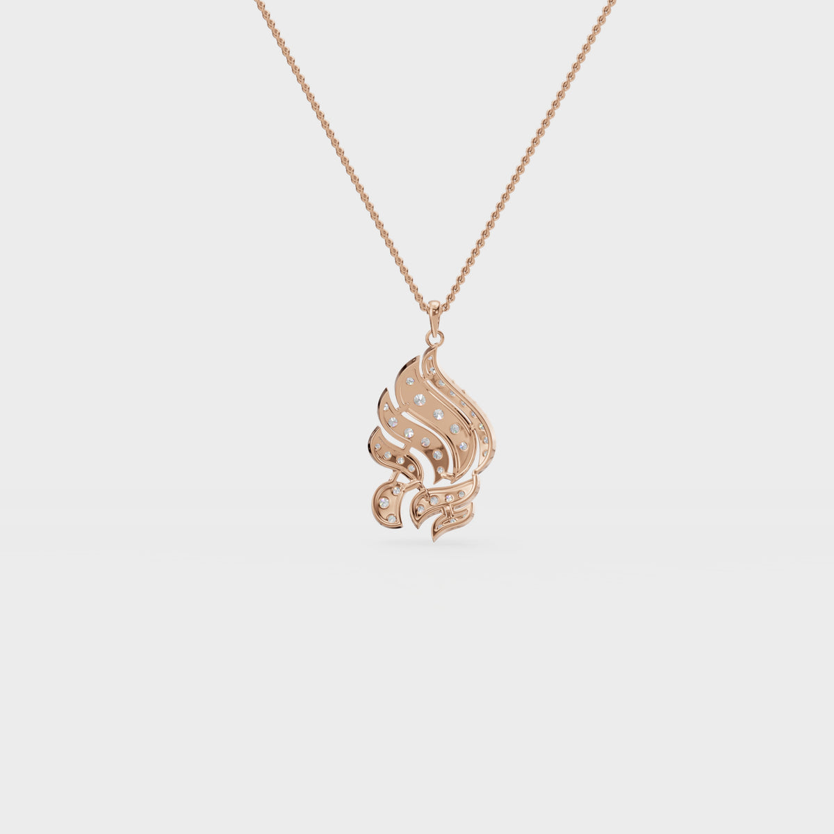 Aurora Fire Diamond Pendant