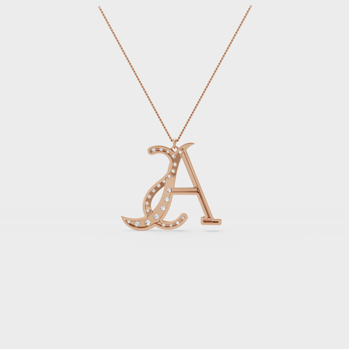 AS Initial Pendant