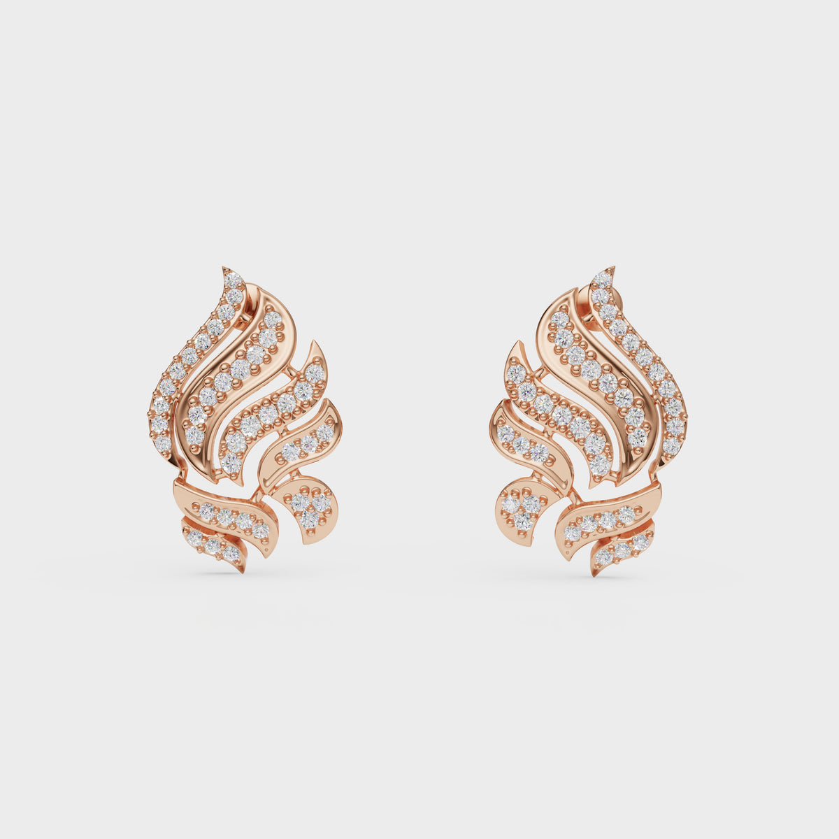 Floral Arc Earring