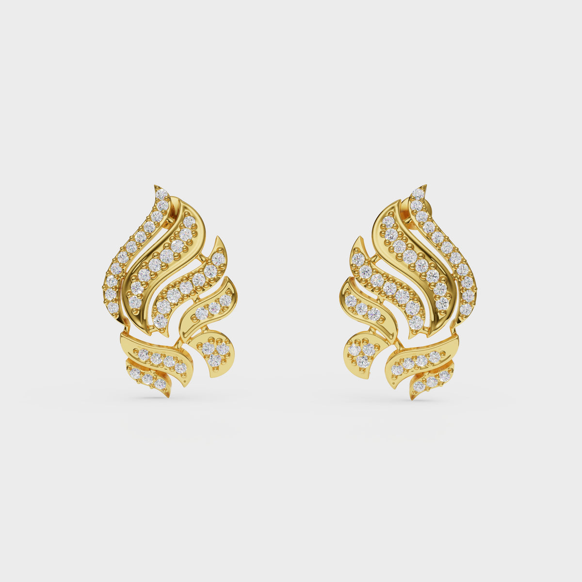 Floral Arc Earring