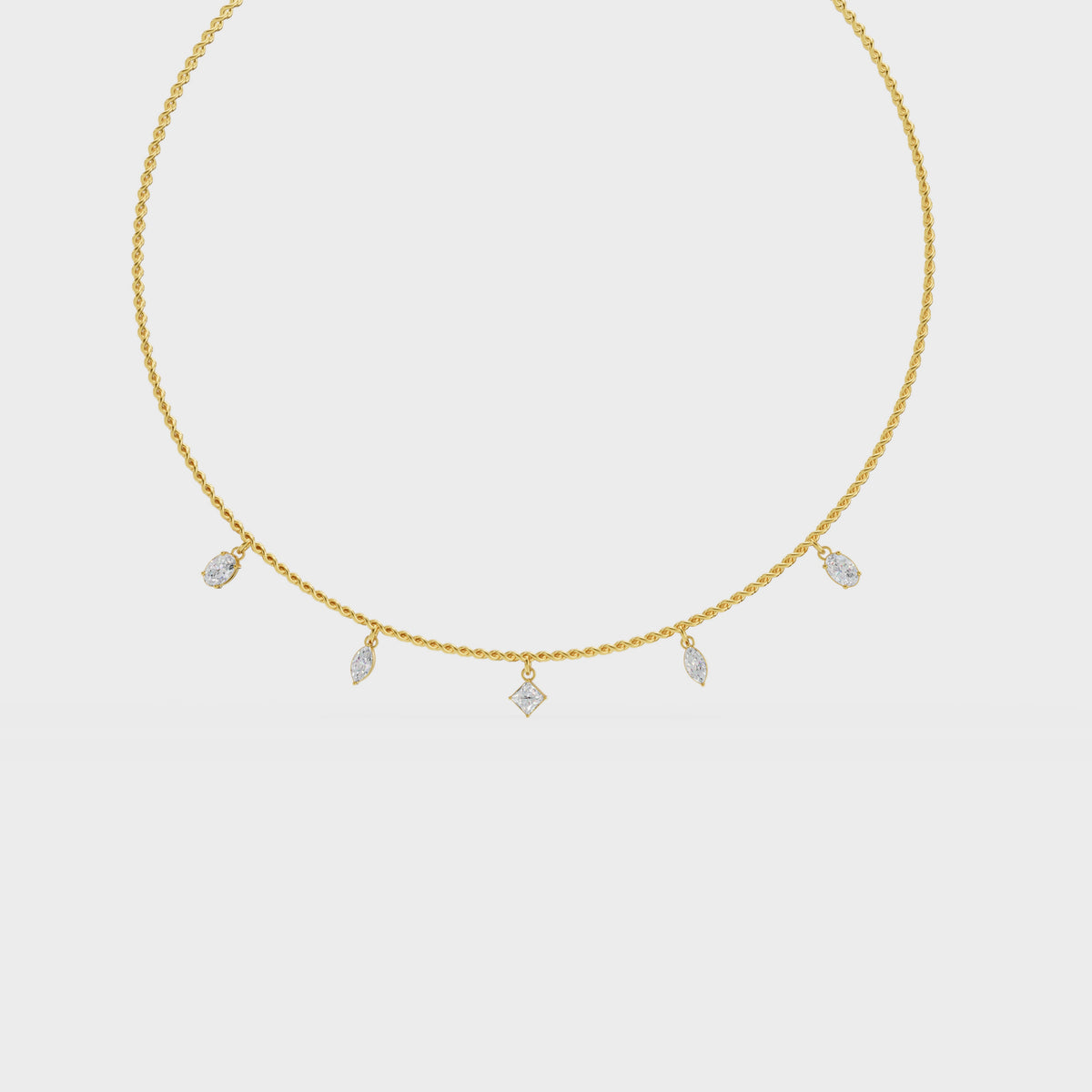 Dazzling constellation diamonds charm