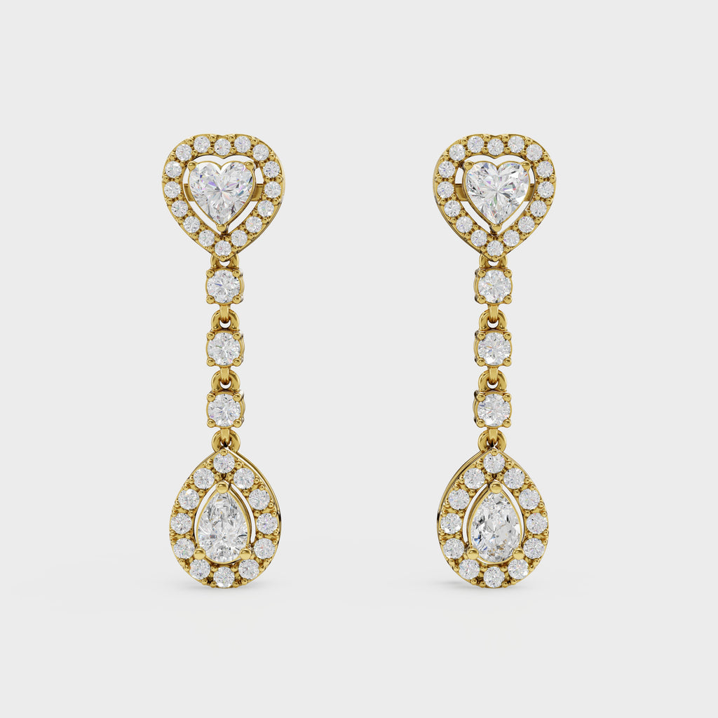 The Golden Marquise Cascade set
