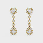 The Golden Marquise Cascade set