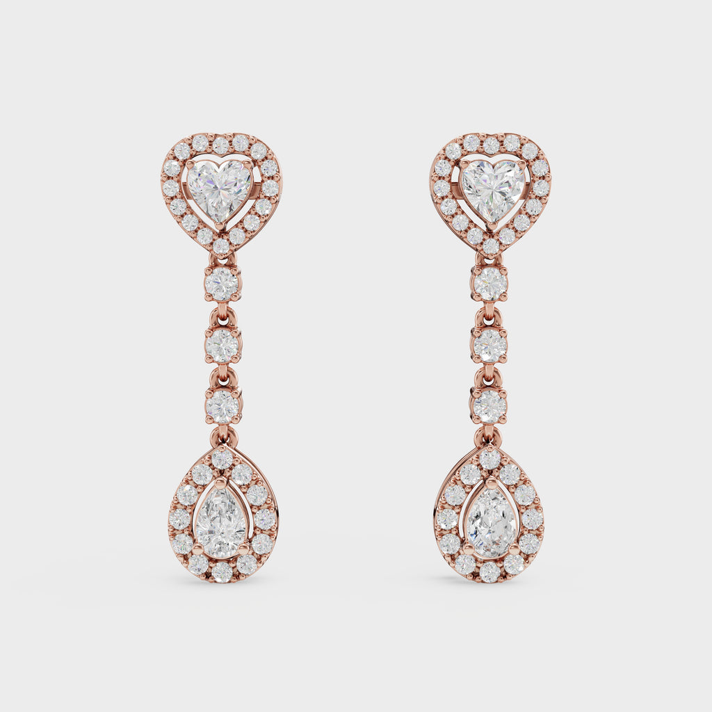 The Golden Marquise Cascade set