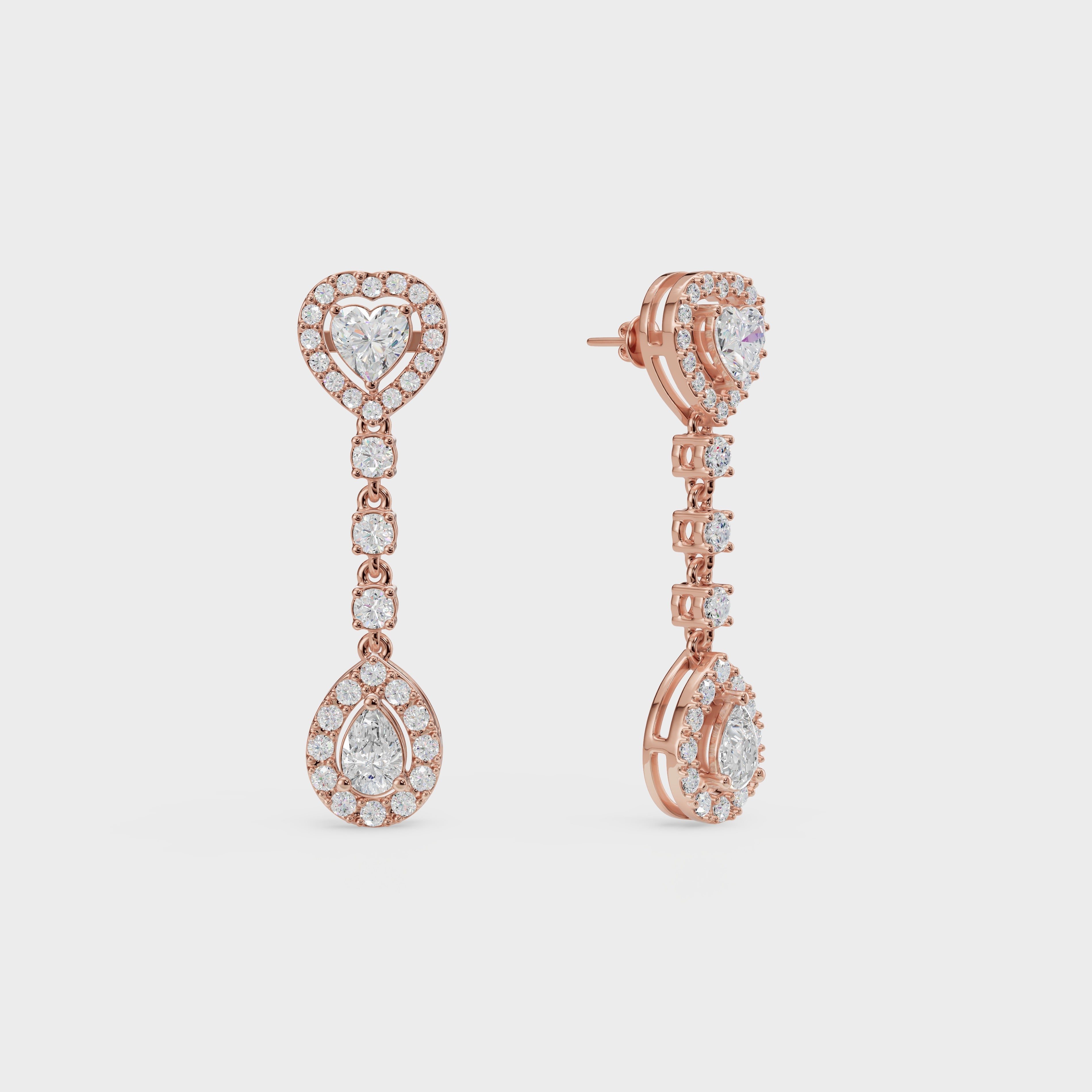 The Golden Marquise Cascade set