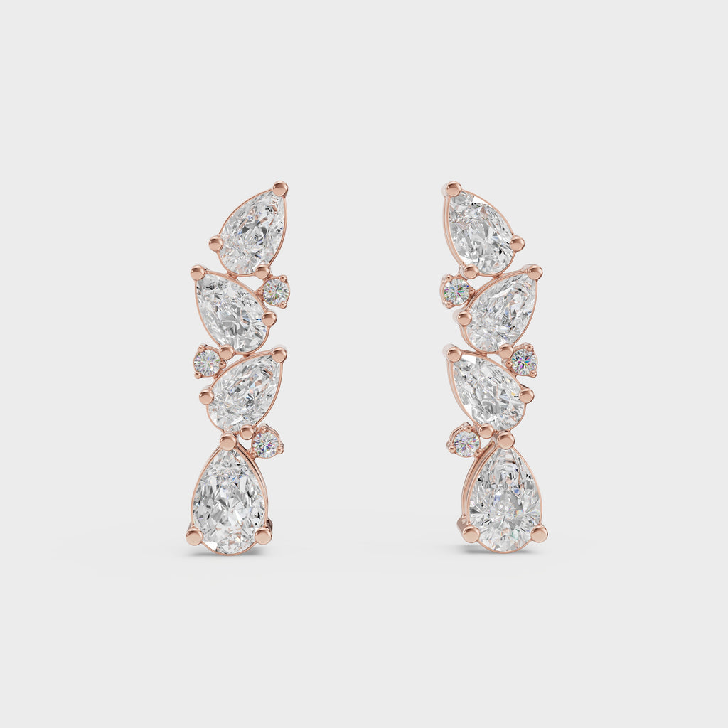 Eternal Symphony of Diamonds With Earrings