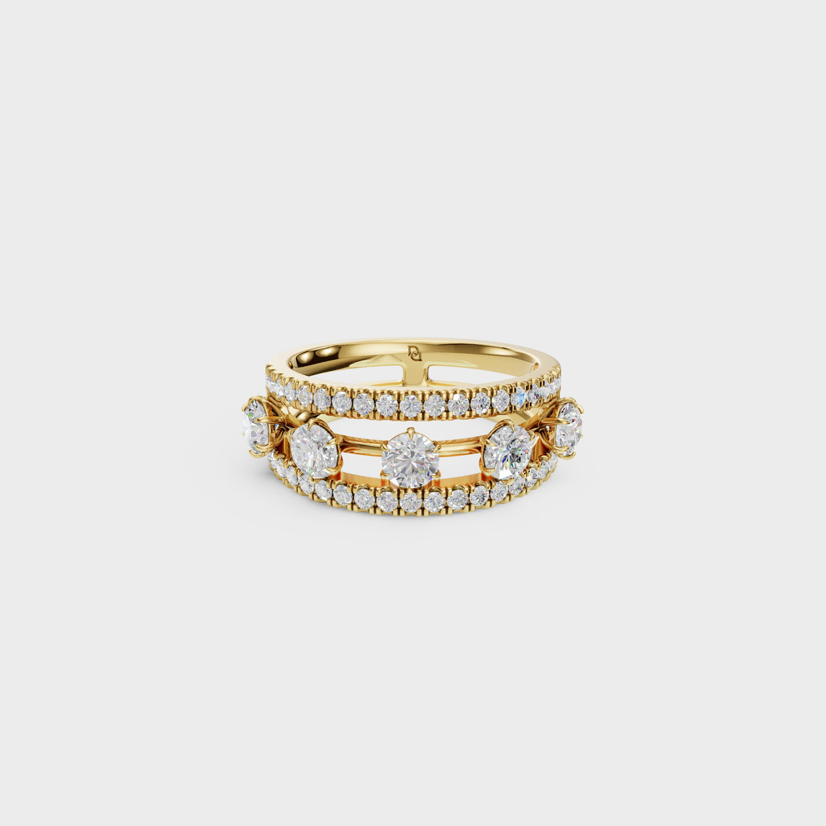 Luxe Layer Diamond Ring
