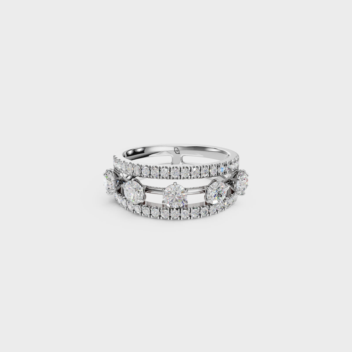 Luxe Layer Diamond Ring