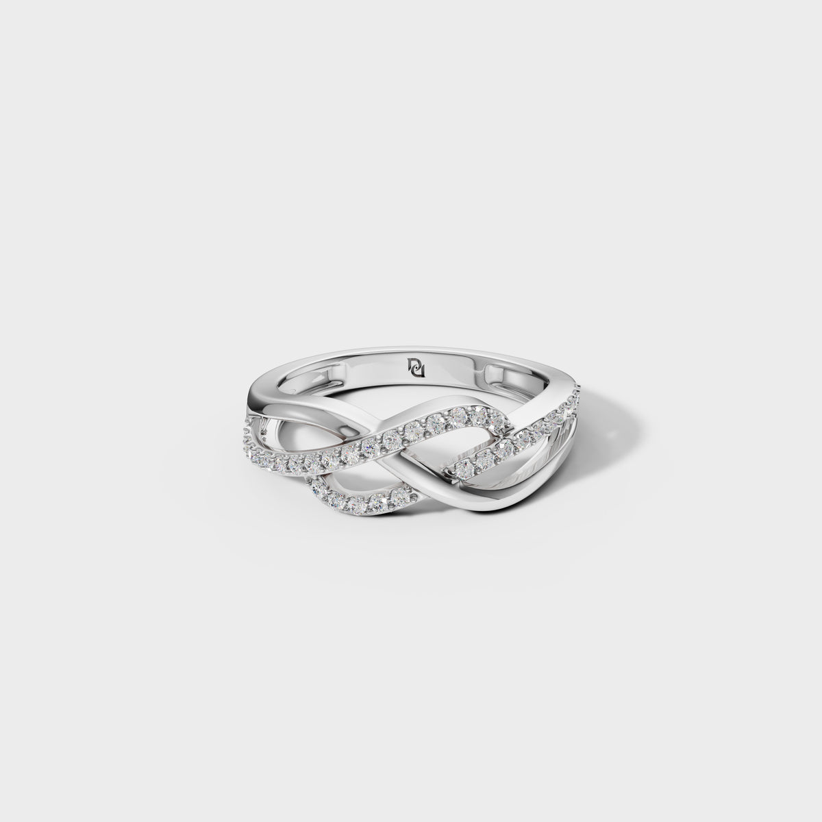 Endless Love Diamond Infinity Band