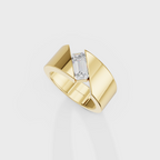 Solstice Emerald Men's Ring