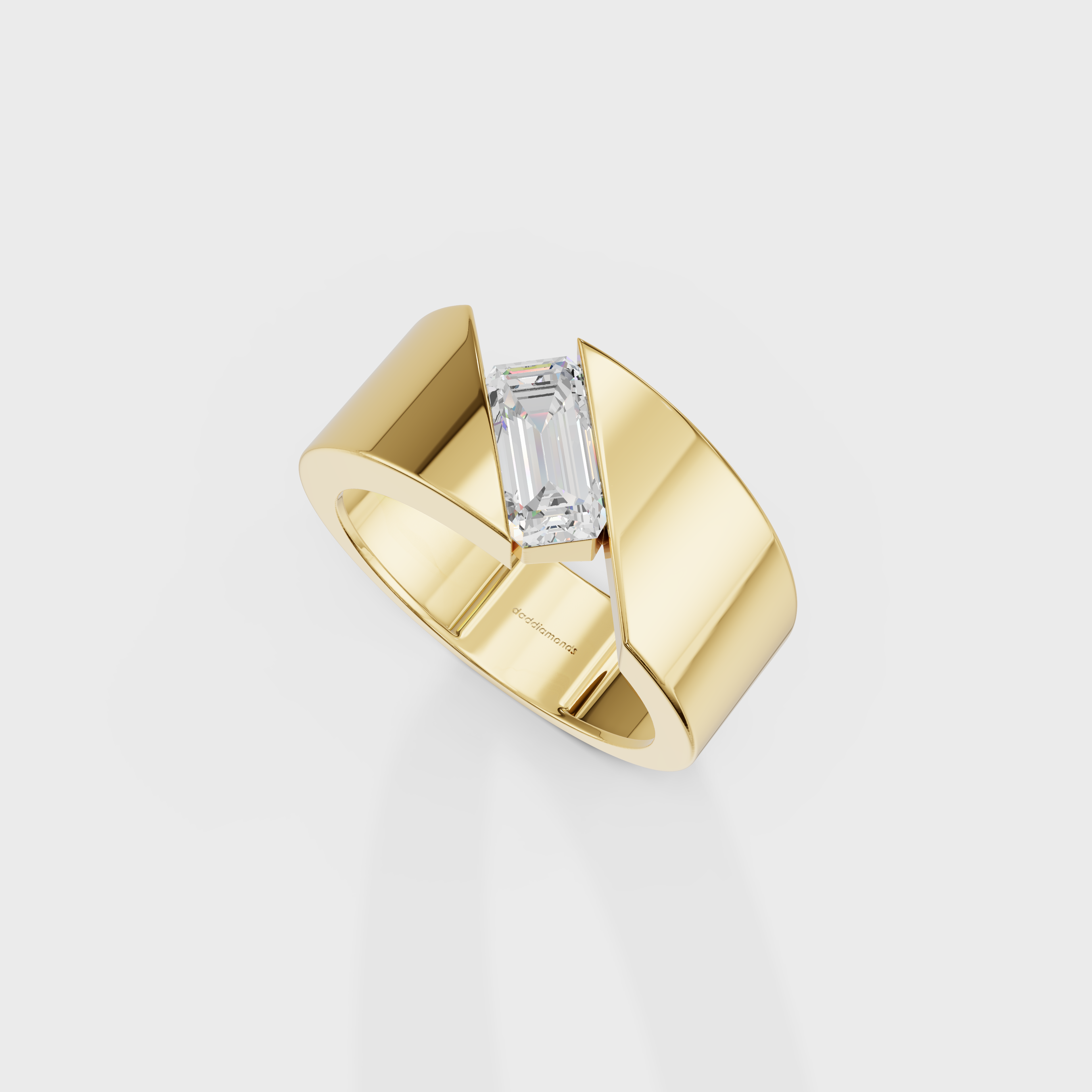 Solstice Emerald Men's Ring