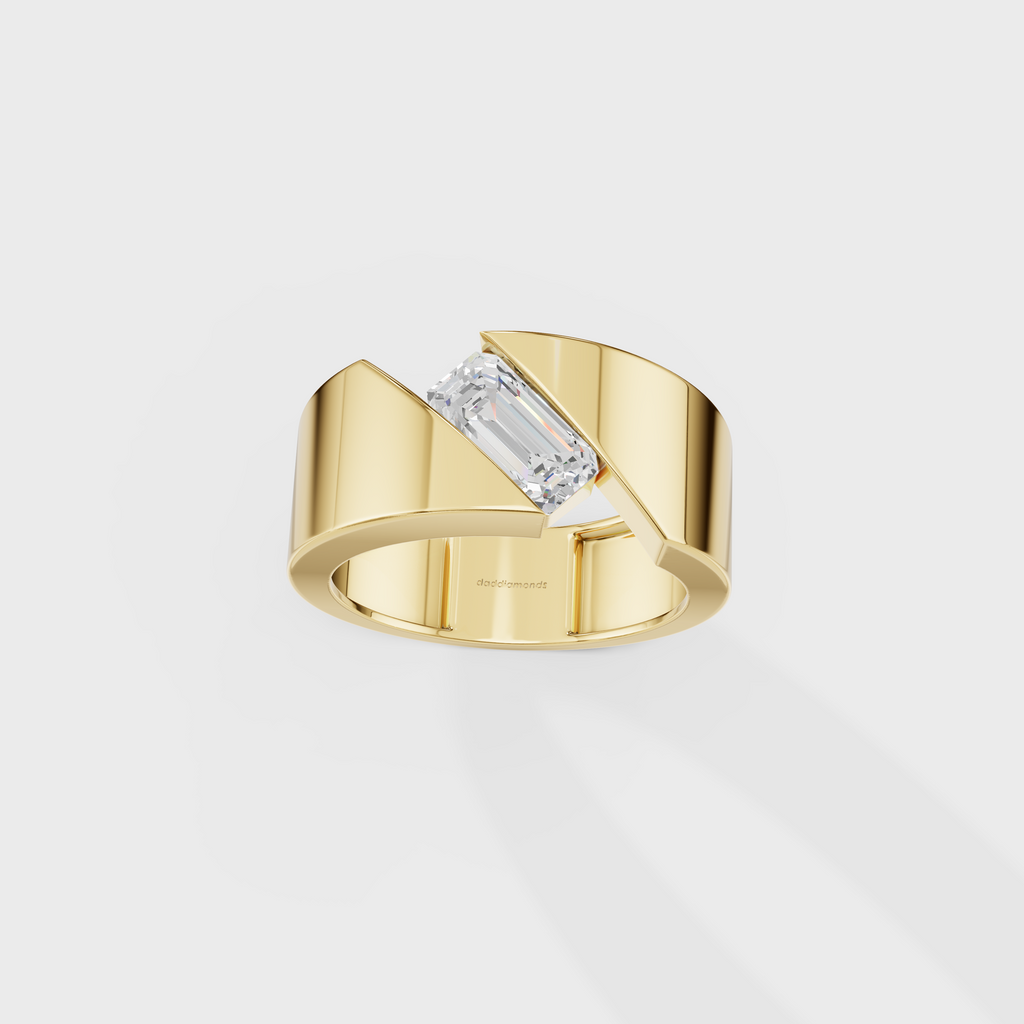 Solstice Emerald Men's Ring