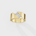 Solstice Emerald Men's Ring