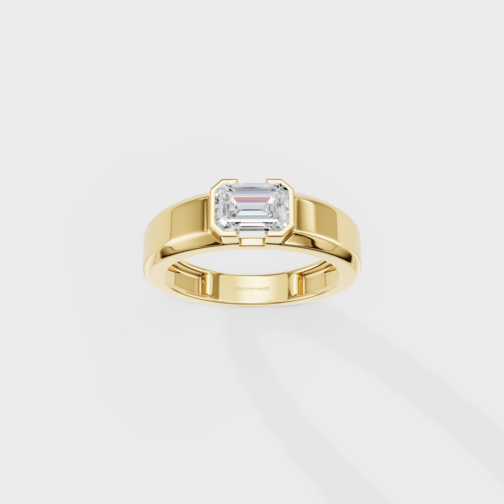Lumora Emerald Men's Ring