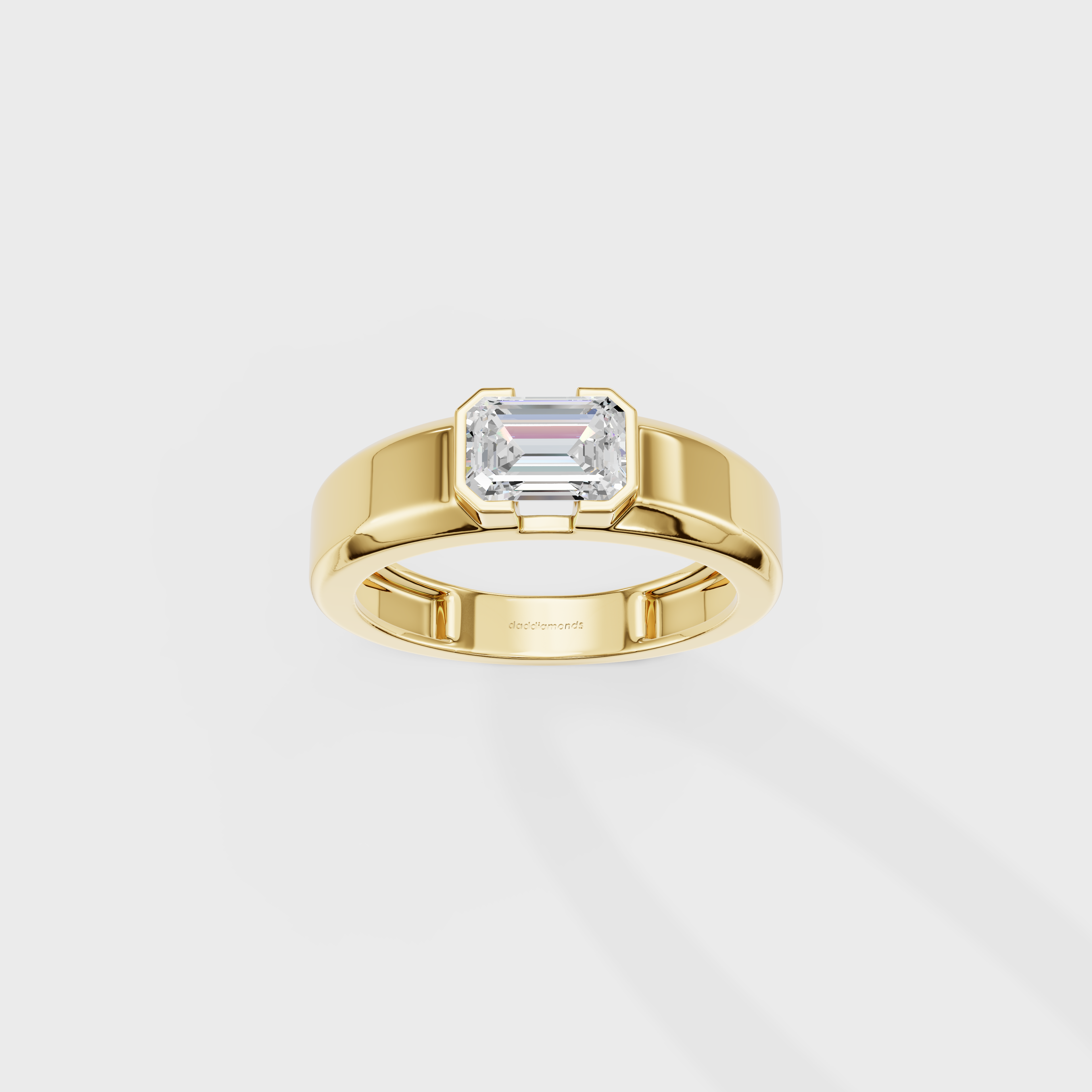 Lumora Emerald Men's Ring