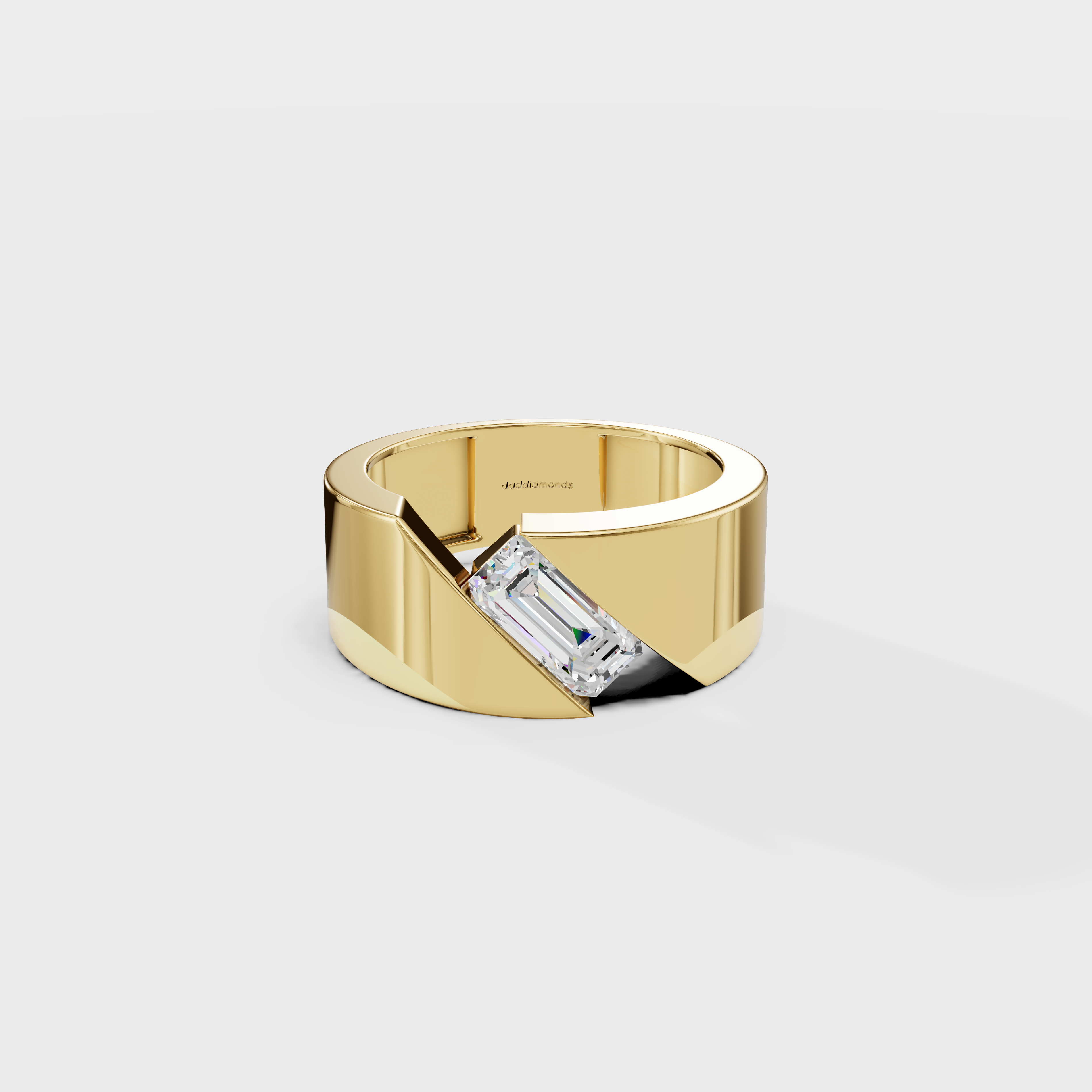 Solstice Emerald Men's Ring