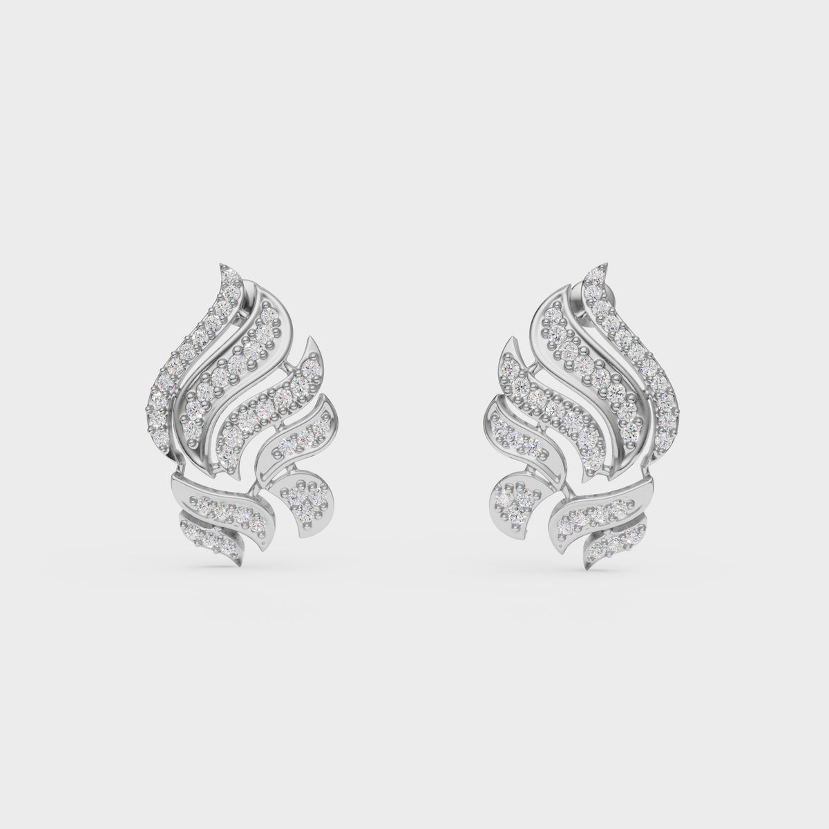 Floral Arc Earring