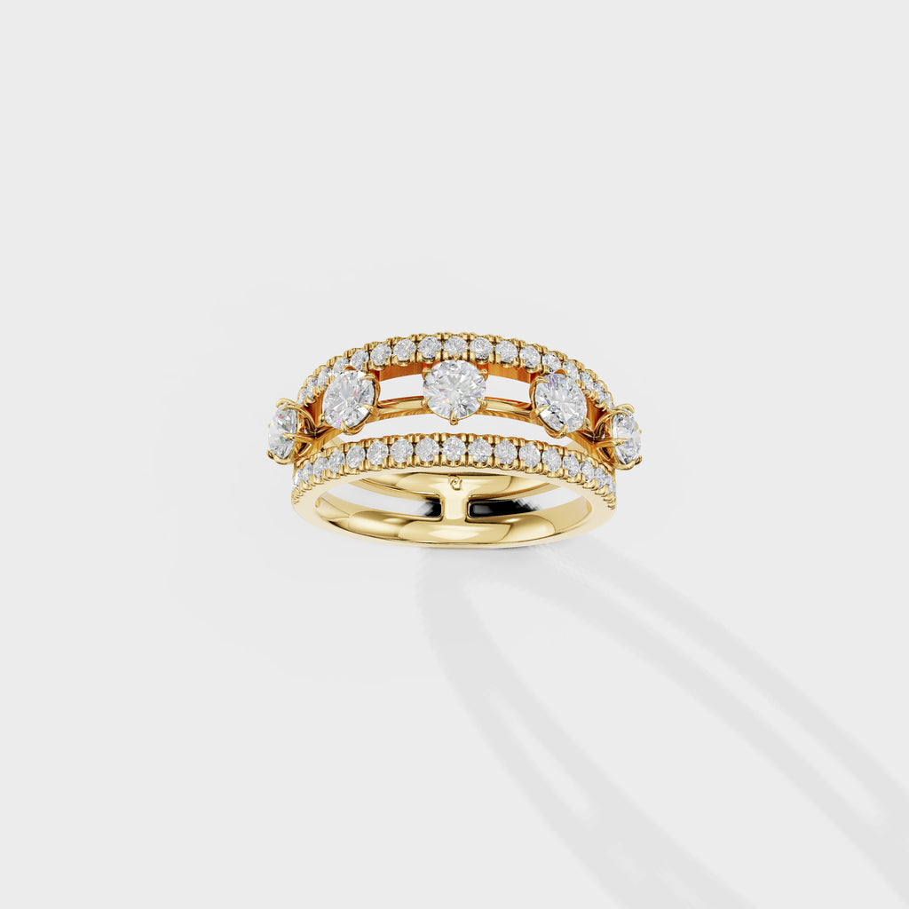 Luxe Layer Diamond Ring