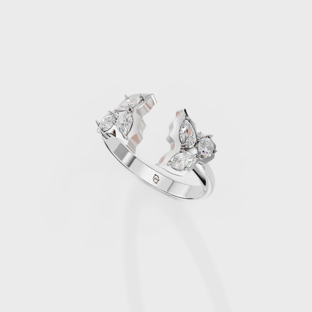 Floral Inspired Diamond Ring
