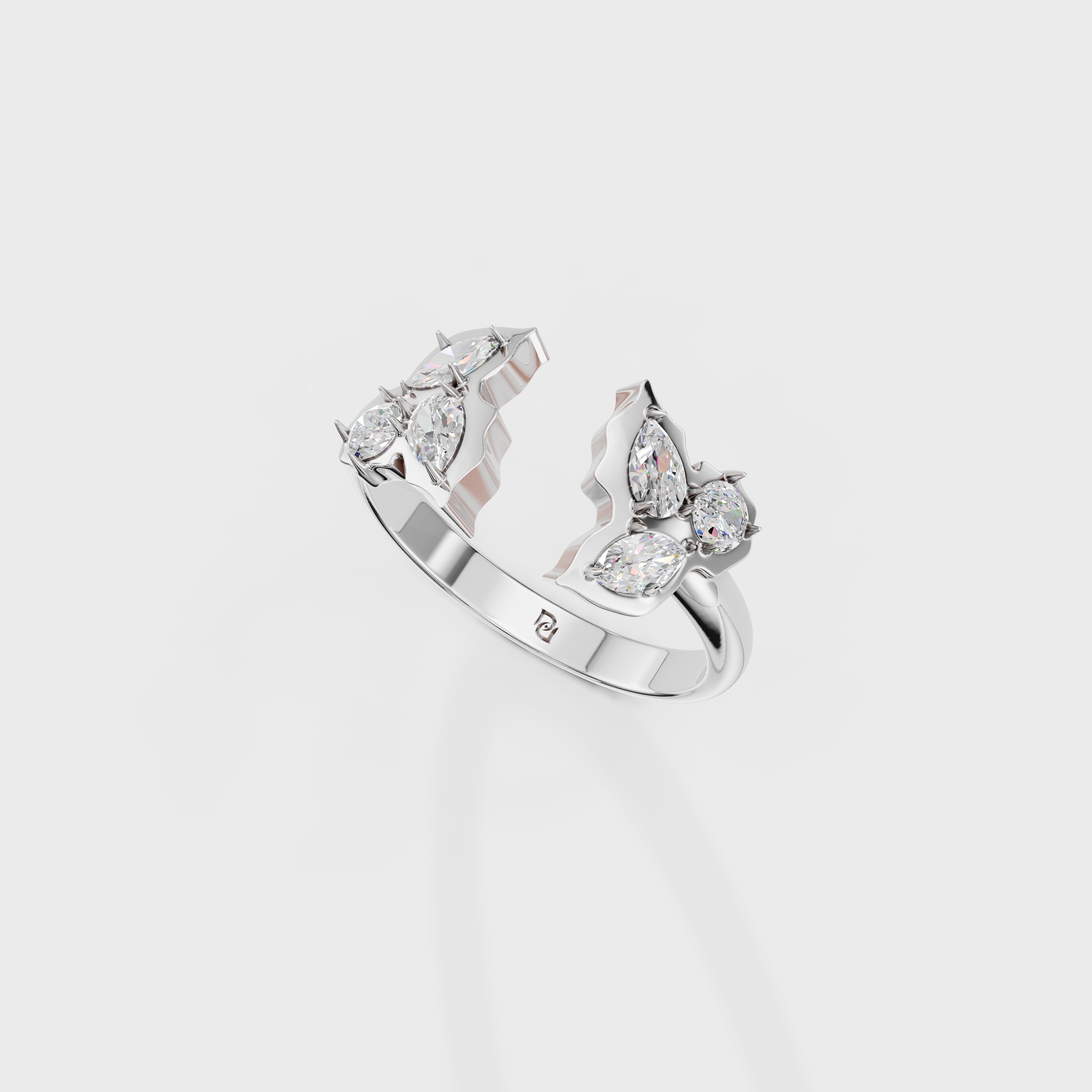 Floral Inspired Diamond Ring