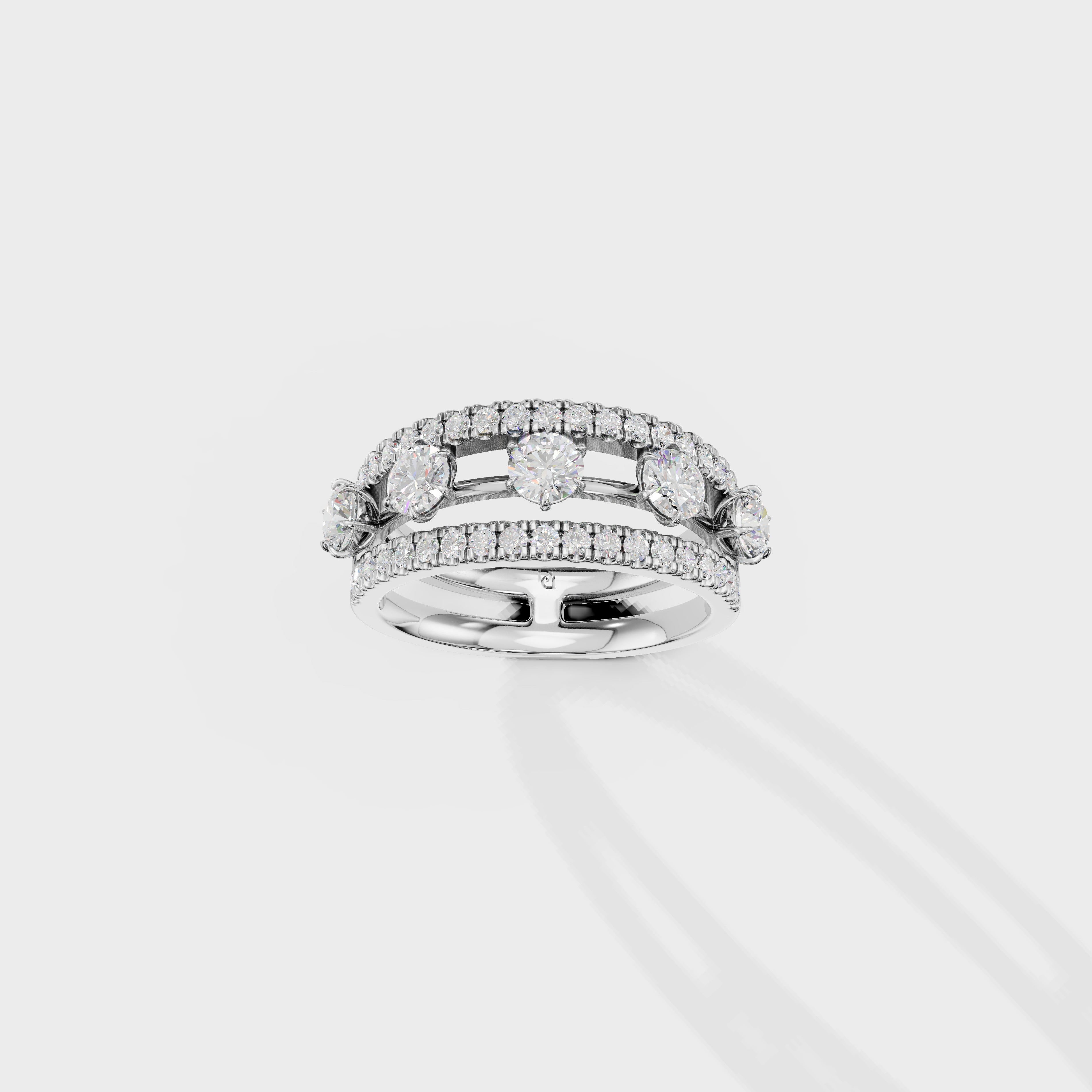 Luxe Layer Diamond Ring