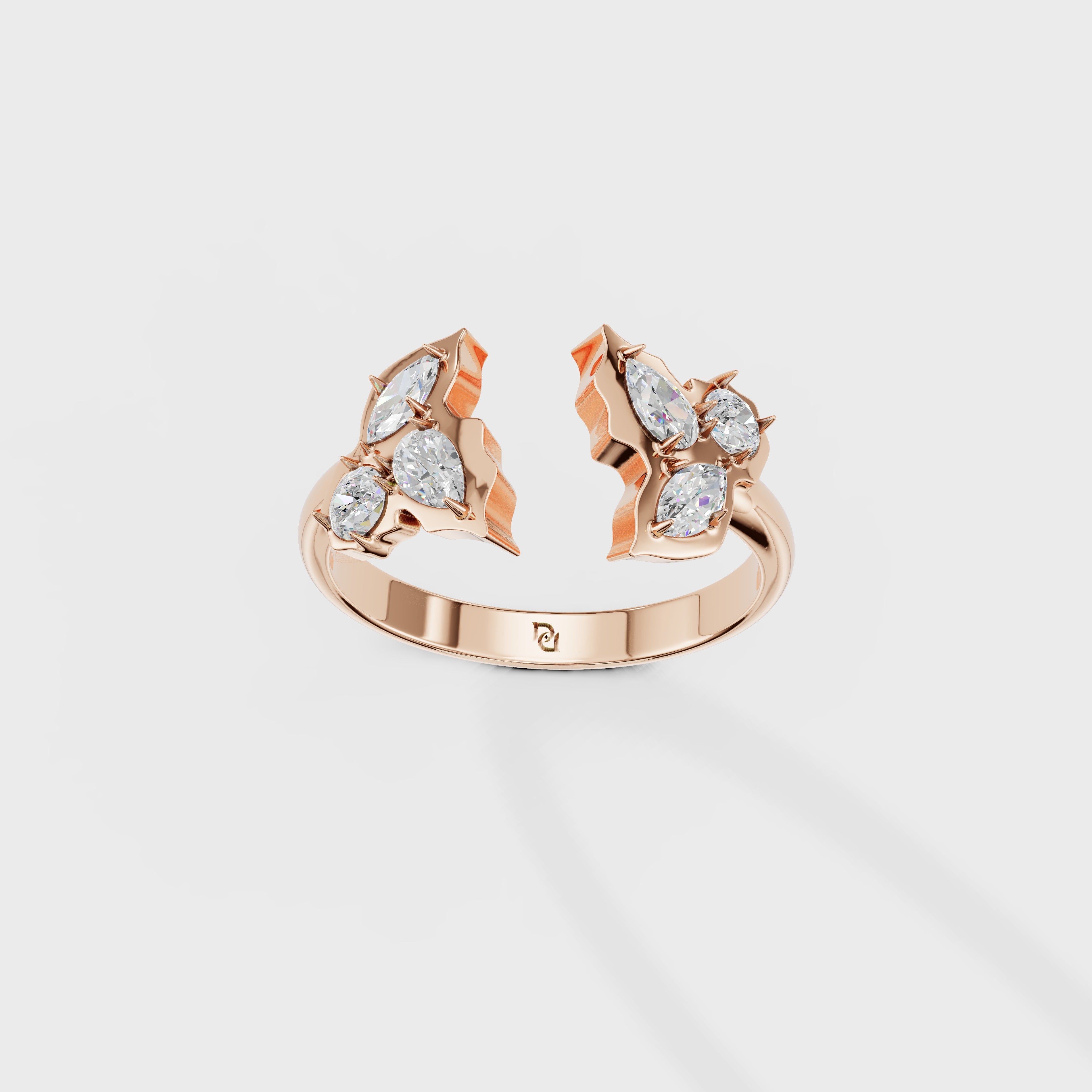 Floral Inspired Diamond Ring