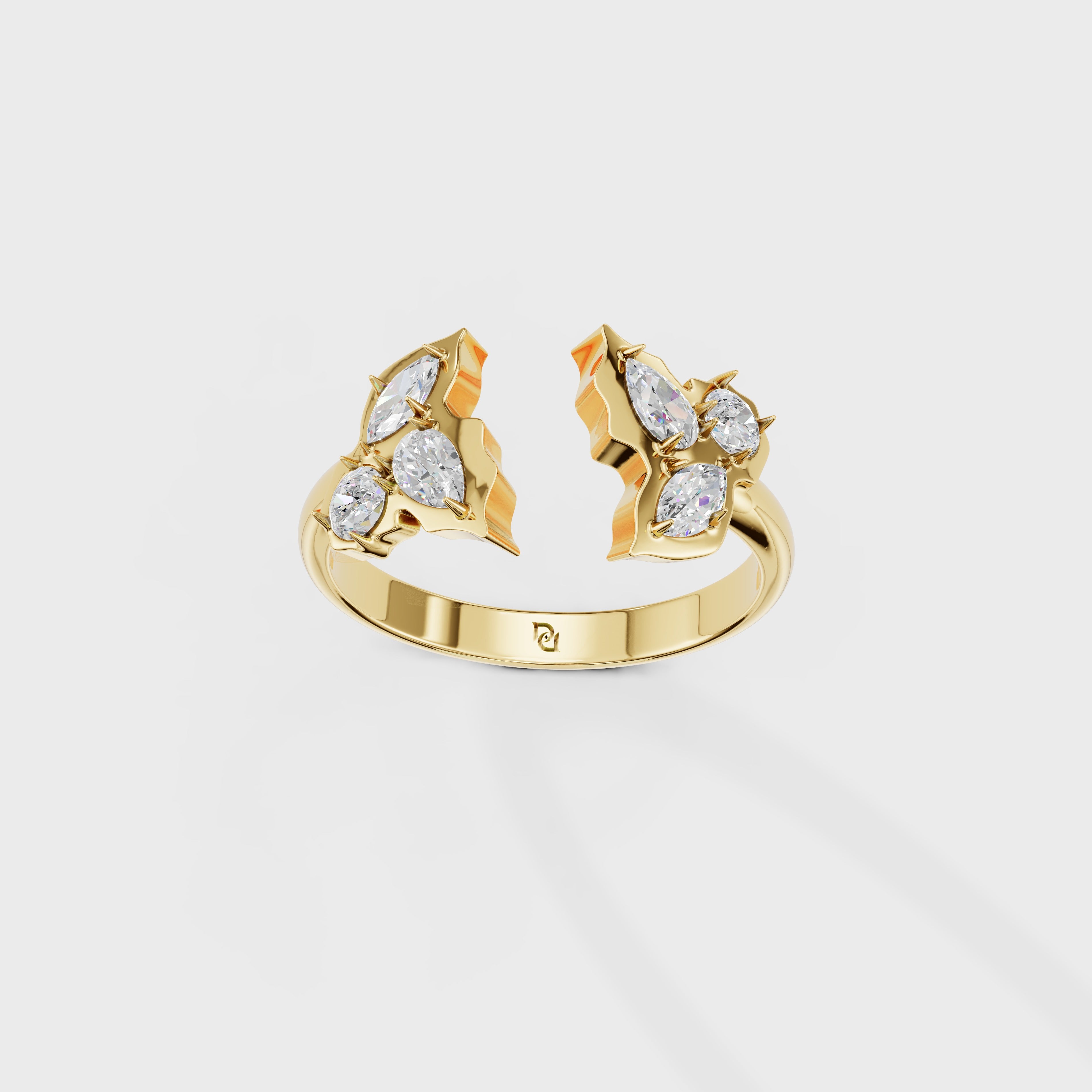 Floral Inspired Diamond Ring