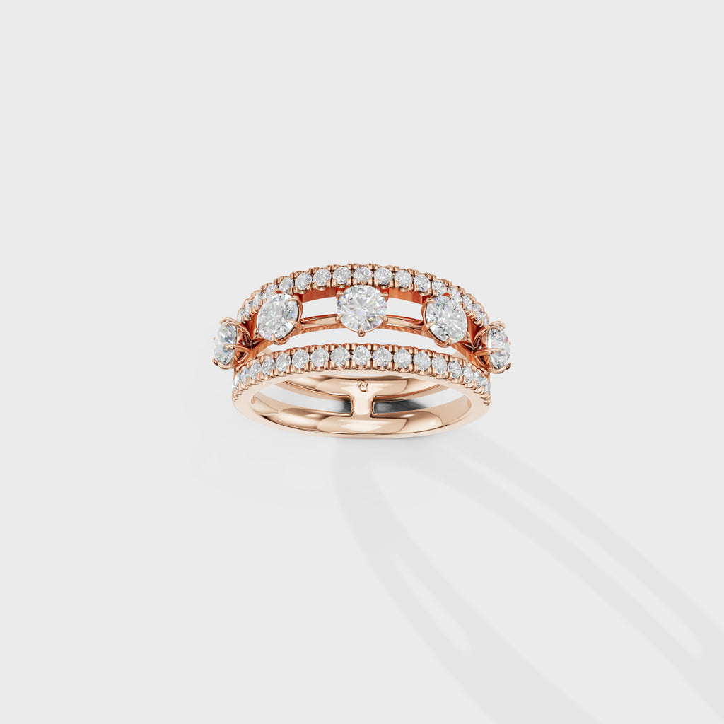 Luxe Layer Diamond Ring